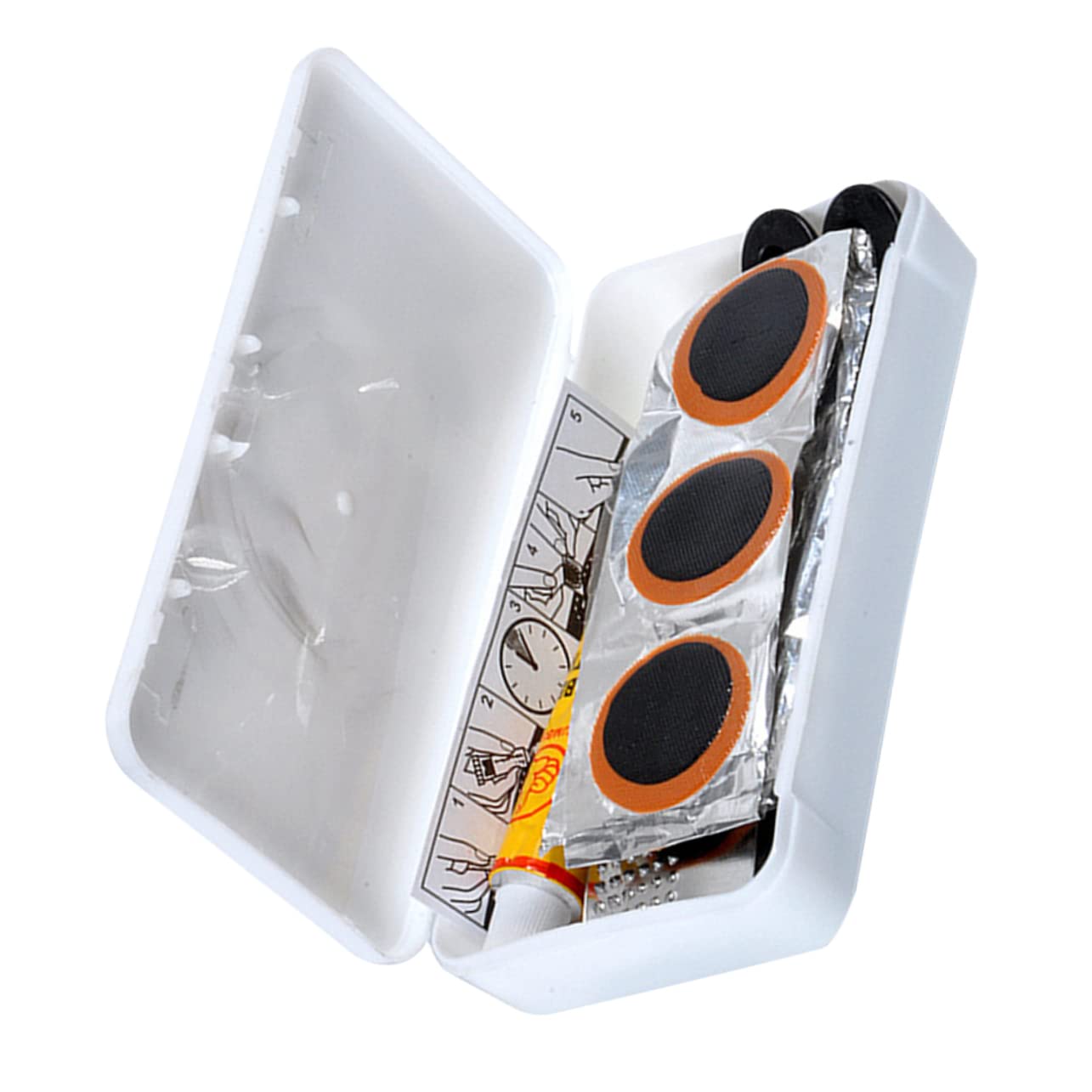 Abaodam Quick Flat Tire Fix Comprehensive Tire Repair Kit File and Glue Essential for Every Rider