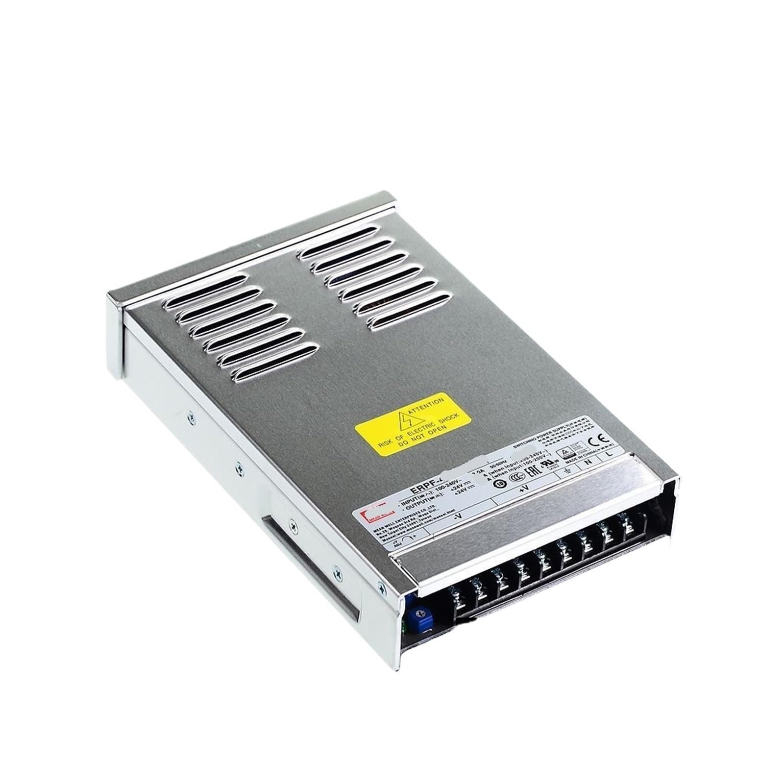 Alimentation à découpage étanche ERPF-400W transformateur AC DC 24V pour boîte à lumière LED