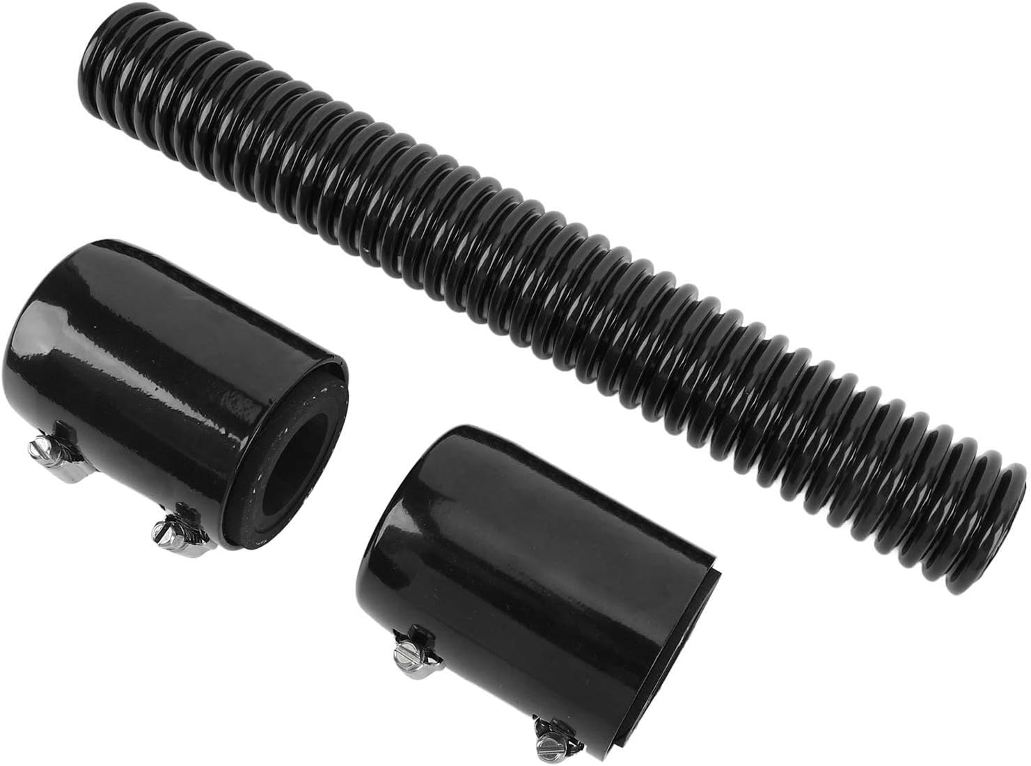 Generic Radiator's Surface Set with Dopklem, Simple Connection 12 in Coolant Radiator Hose Kit Efficient Cooling Seal for 1 3/4in 1/2in /4 in Snakes (Black)