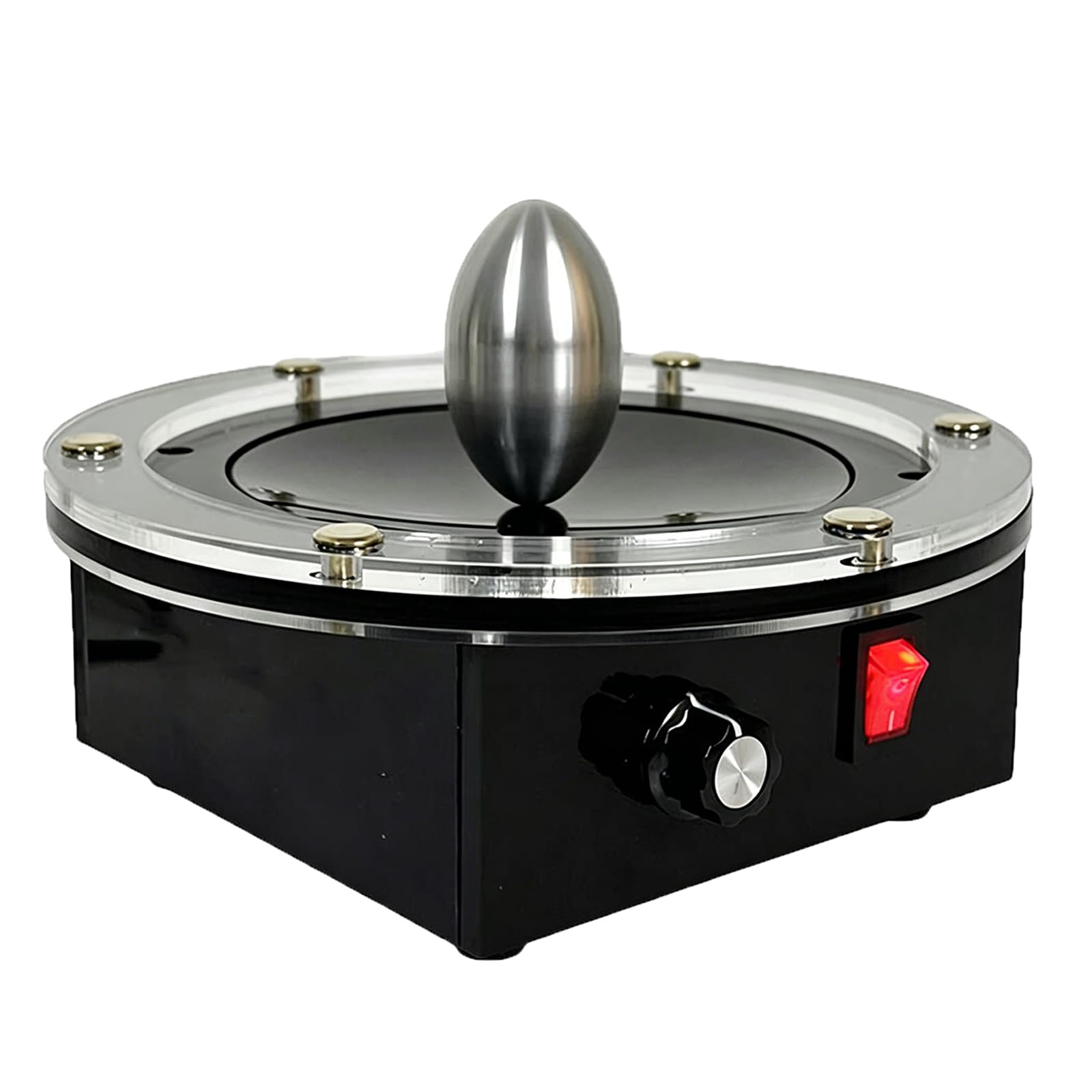 COYEUX Columbus Eddy Current Egg, Rotating Magnetic Field Physics Model, for Classroom Laboratory Display, Scientific Collection Decoration