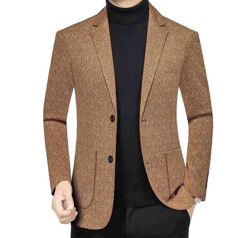 Suit Jacket Mens Casual Blazers Slim Fit Suit Jacket Lightweight Two Button Business Sport Coats for Prom Homecoming