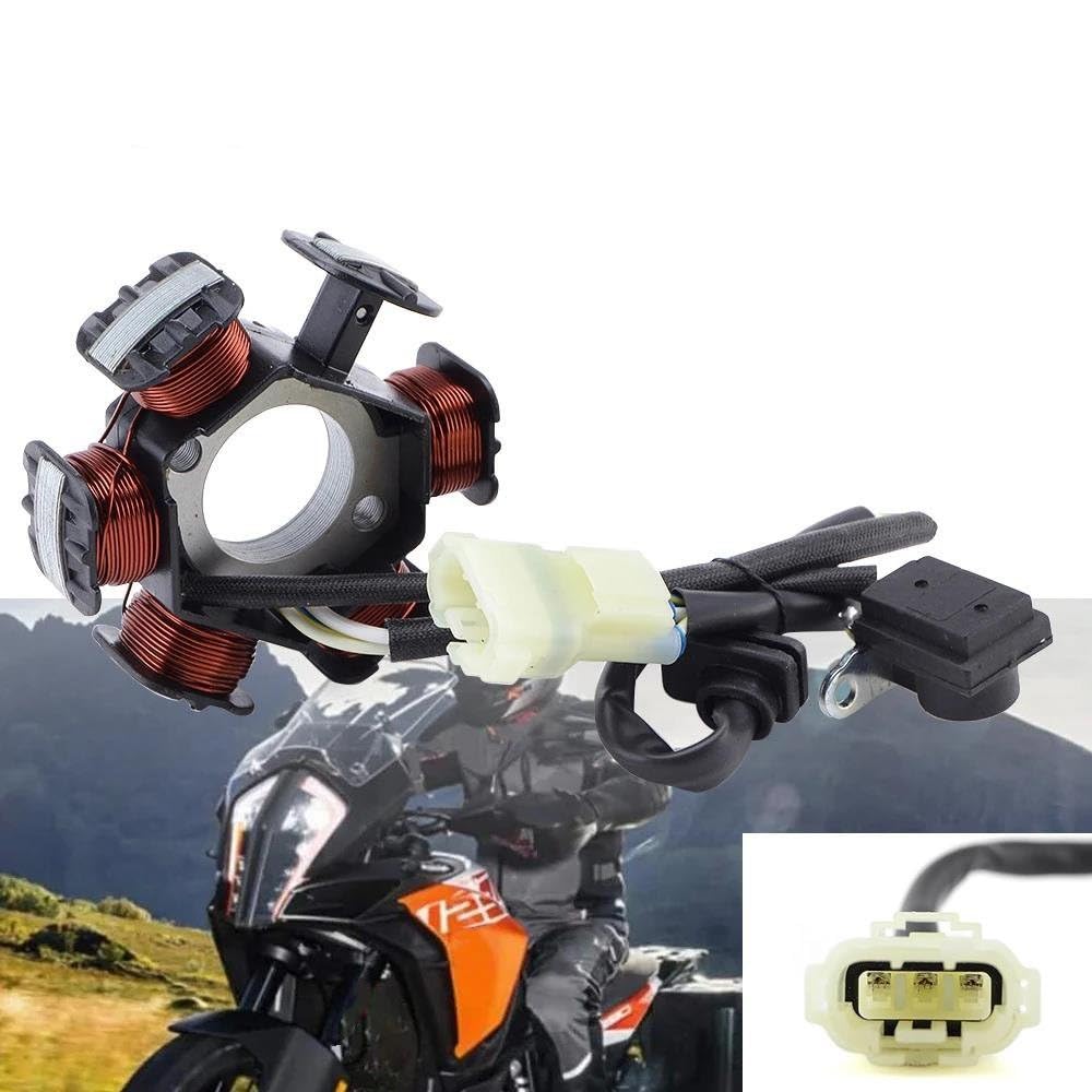 SKINII Bobina Accensione Moto Statore Bobina 31120-HP2-671 per TRX 90EX TRX 90X per Sportrax TRX 90 Ex TRX-90EX TRX90EX TRX-90X Accensione dello Statore