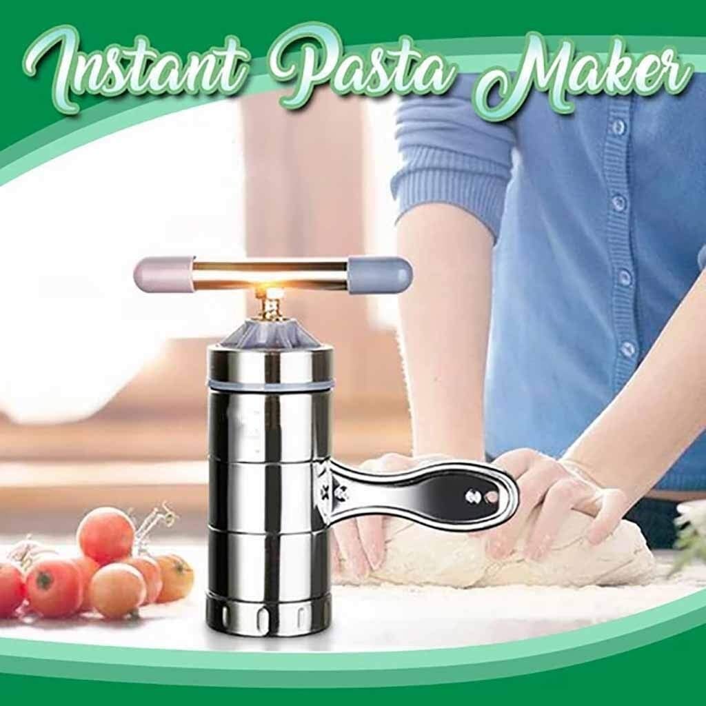 Máquina para hacer pasta Acero inoxidable expreso Pasta de fideos fabricante de la prensa de cocina robot de cocina Accesorios Decoración