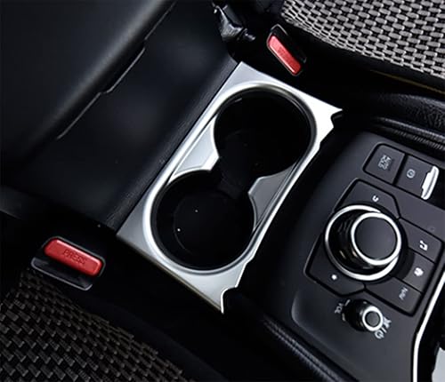 Miniatura 10 de KELEIMAI Accesorios de coche aptos para Mazda CX-5 CX5 2017 2018 2019 2020 2021 2022 cubierta frontal interior para vasos de agua y bebidas de agua,