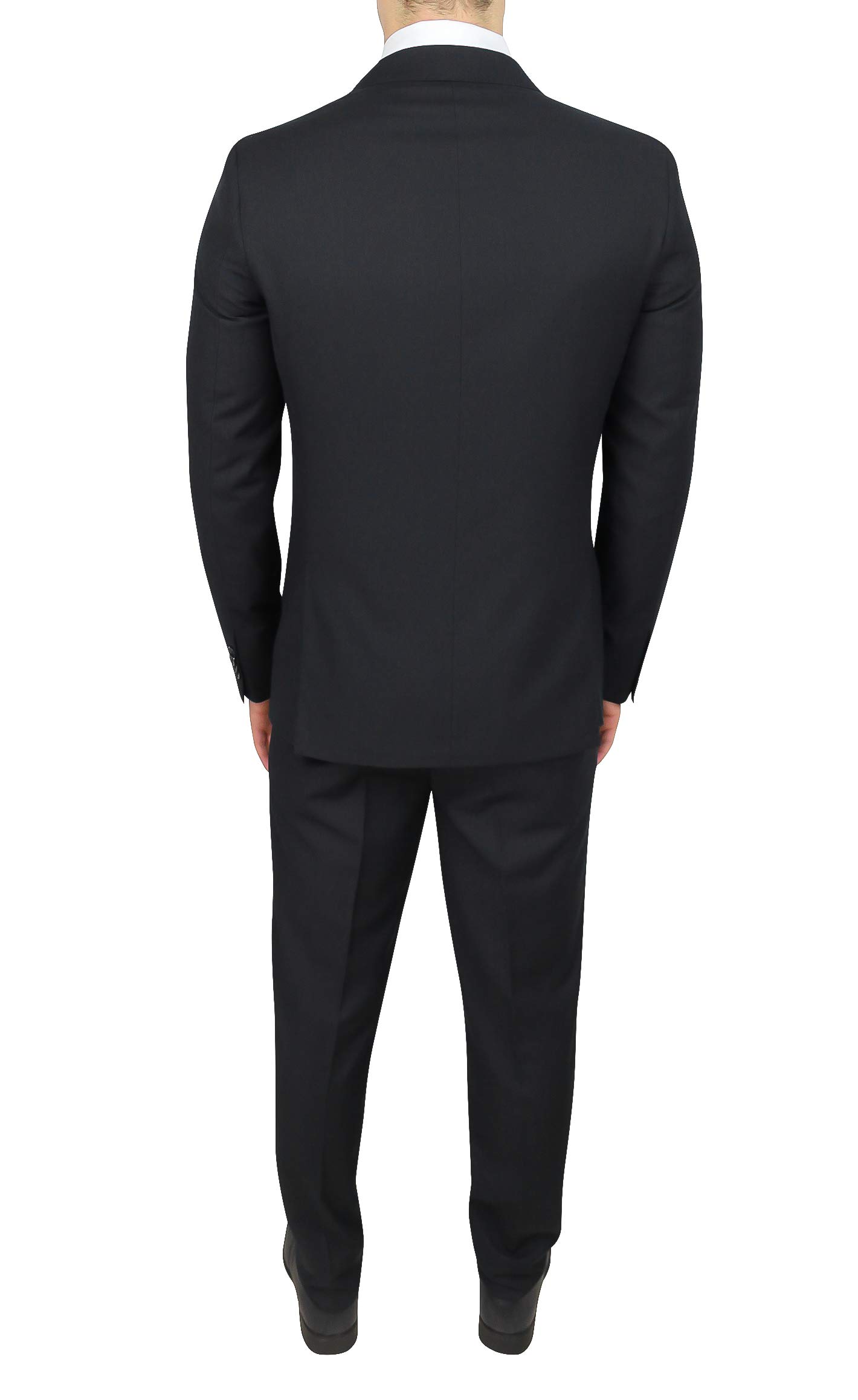 Evoga Completo Abito Uomo Sartoriale Doppiopetto Foderato Vestito Elegante Cerimonia