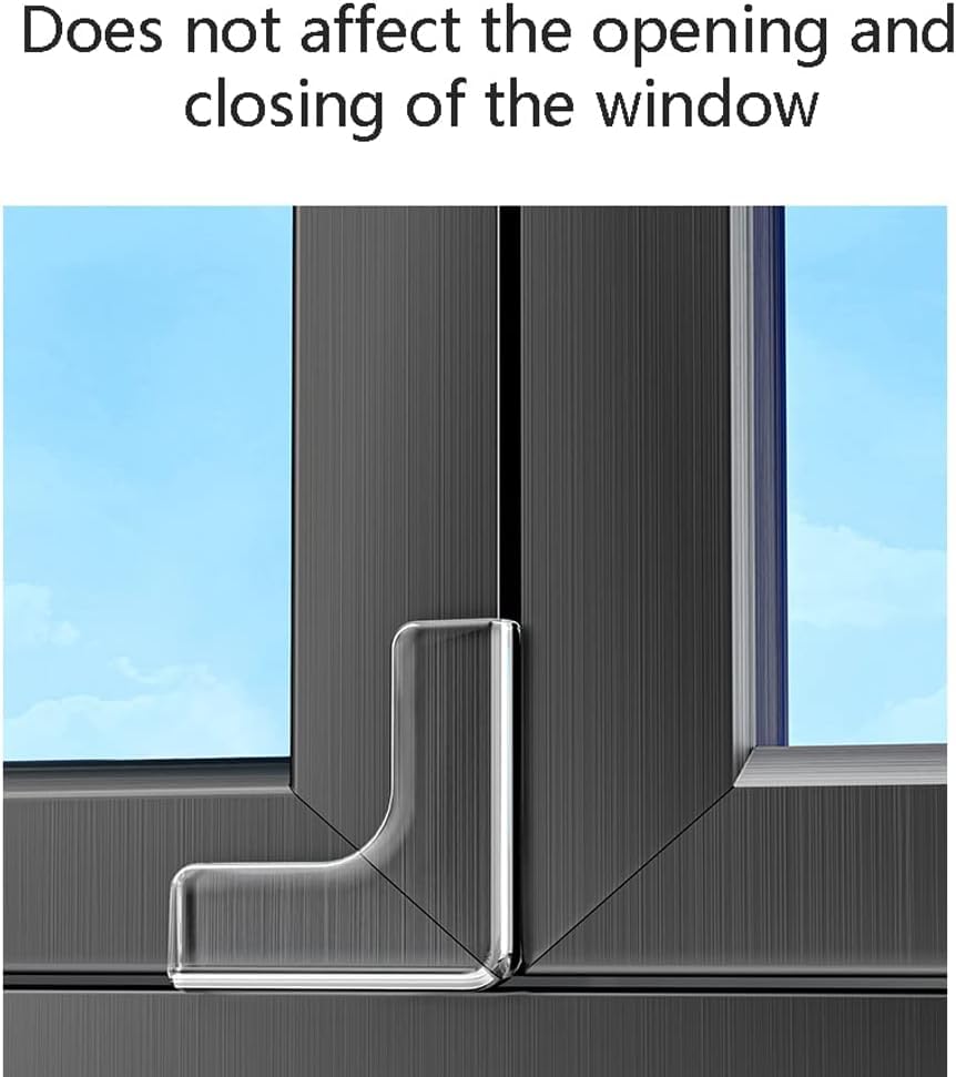 8 Pièces Protection Coin Fenêtre Antichoc, Sécurité Enfant, Protège