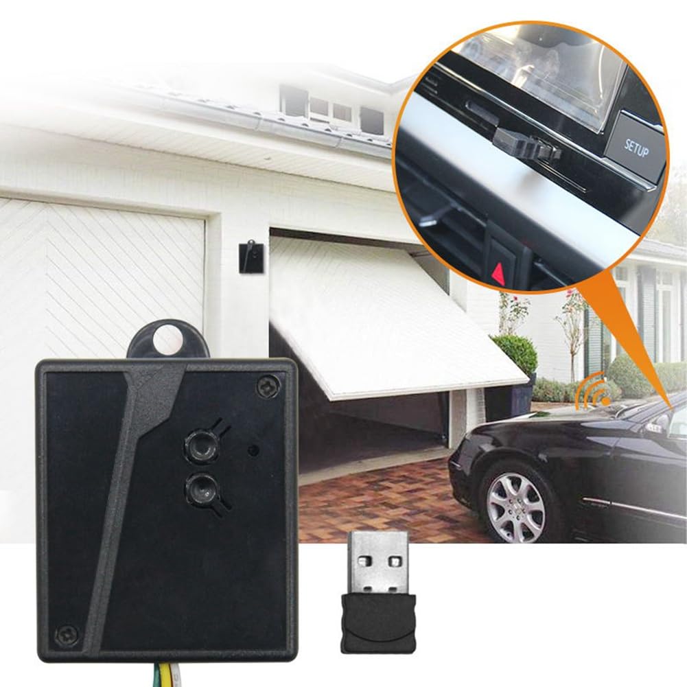 Receptor Universal de Apertura de Puerta de Garaje Sensor USB 2,4G Bluetooth 12 24V Control Remoto Receptor de Puerta Transmisor de Coche