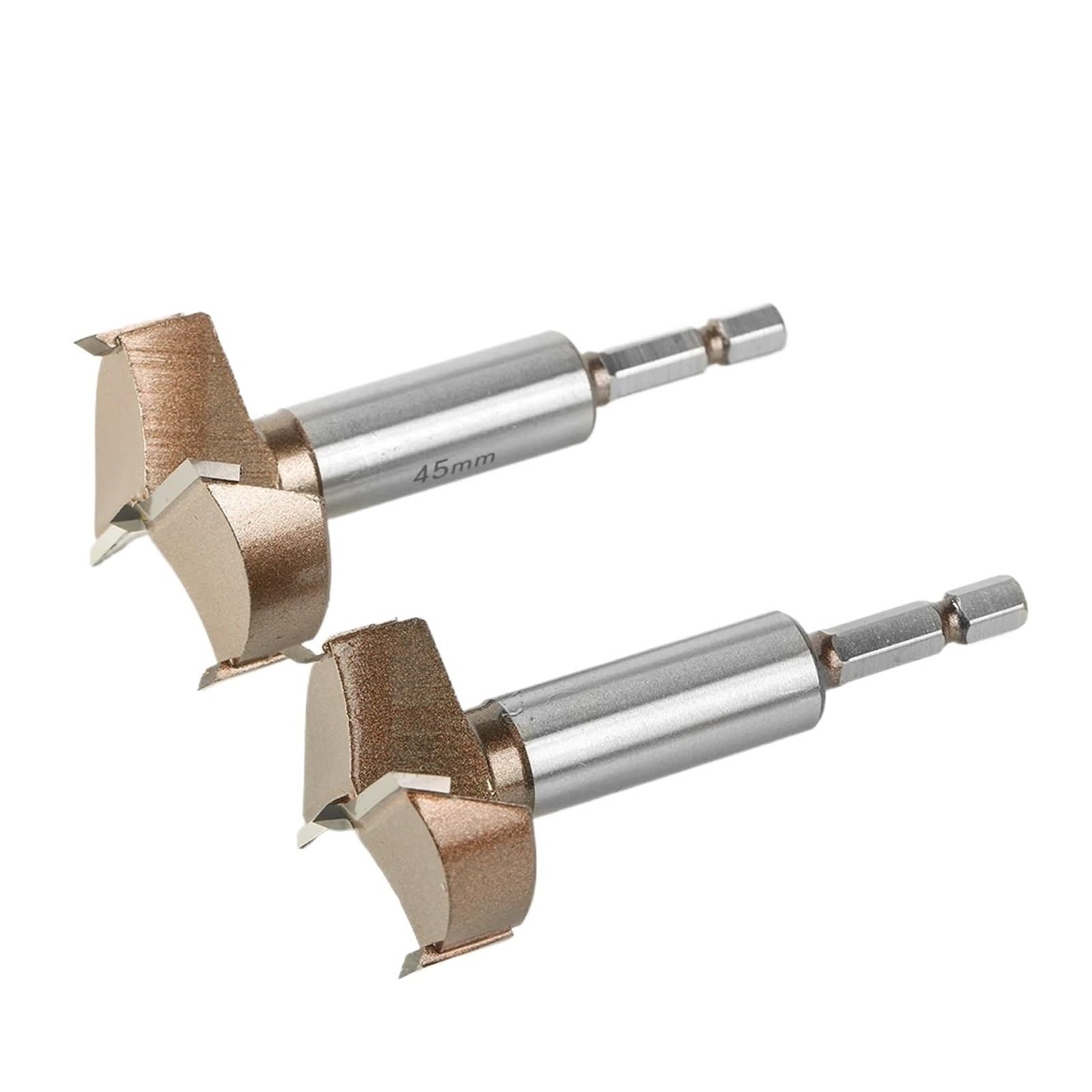 Tête d'alésage à charnière, scie cloche tige hexagonale de 1/4"