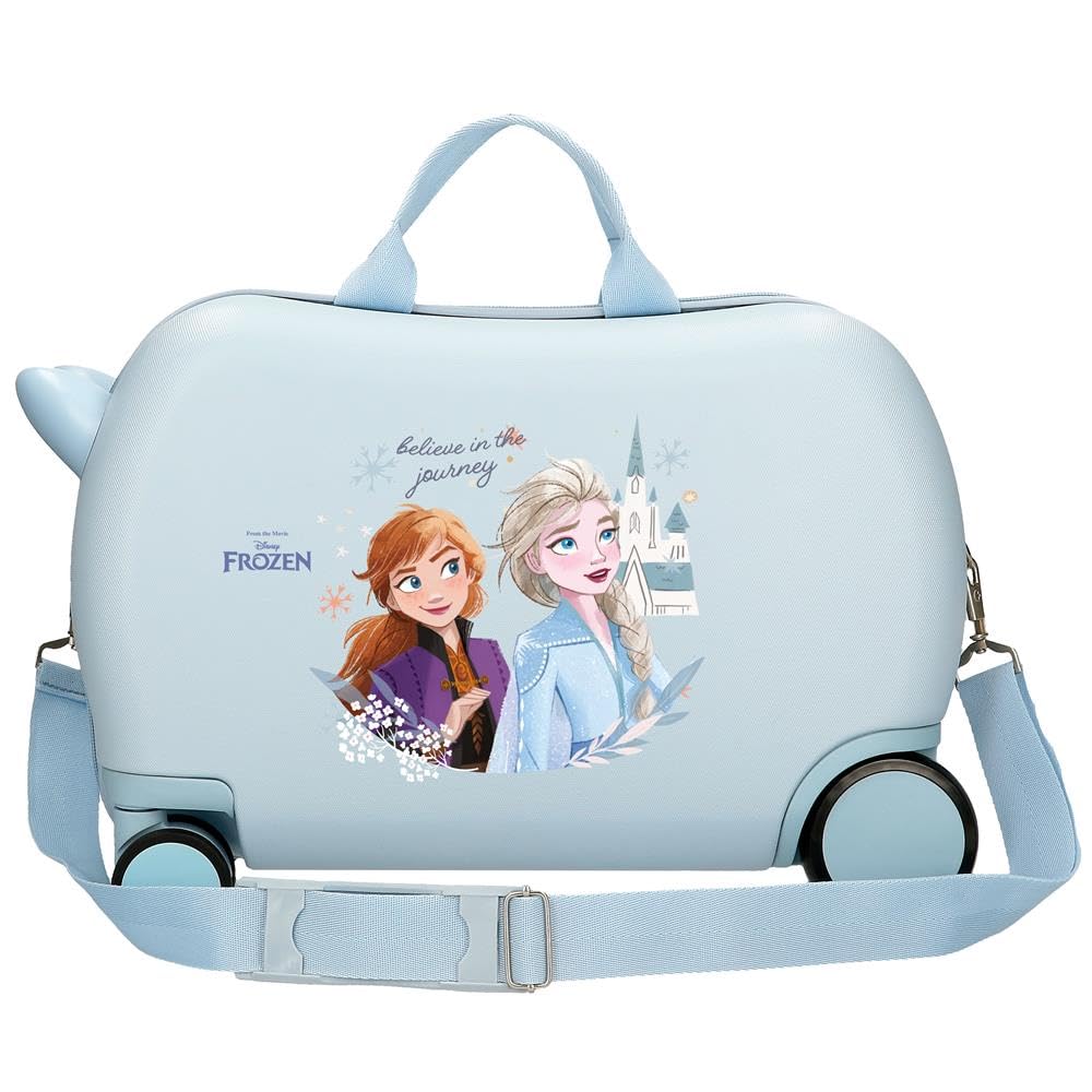 Disney Frozen La Reine des Neiges Dream of Magic Valise Enfant Multicolore 50x38x20 cms Rigide ABS Serrure à Combinaison 34L 2,1Kgs 4 Roues Bagage à Main