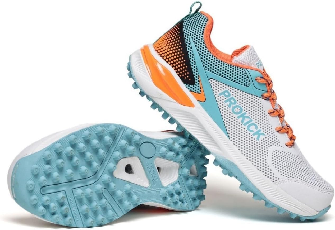 Finisher is a Lightweight Rubber‑Stud Cricket Shoe Designed for Multi‑Surface Grip, Comfort, and Durability on Turf and Hard Grounds.