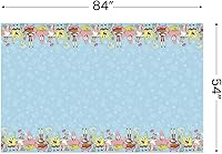 Vista 2 de Spongebob Squarepants - Mantel rectangular de plástico, 54 x 84 pulgadas, ideal para cumpleaños y fiestas de niños