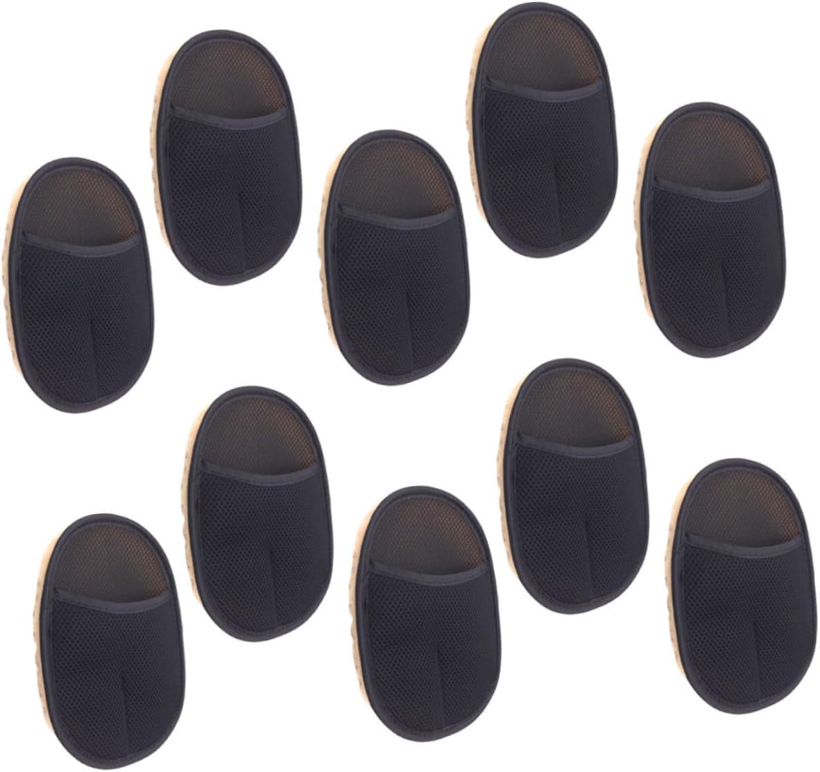 PRETYZOOM 10pcs Car Wash Mitts Soft Plush Gloves for Exterior Cleaning Durable and Lightweight Auto Detailing Supplies for Washing Waxing and Polishing