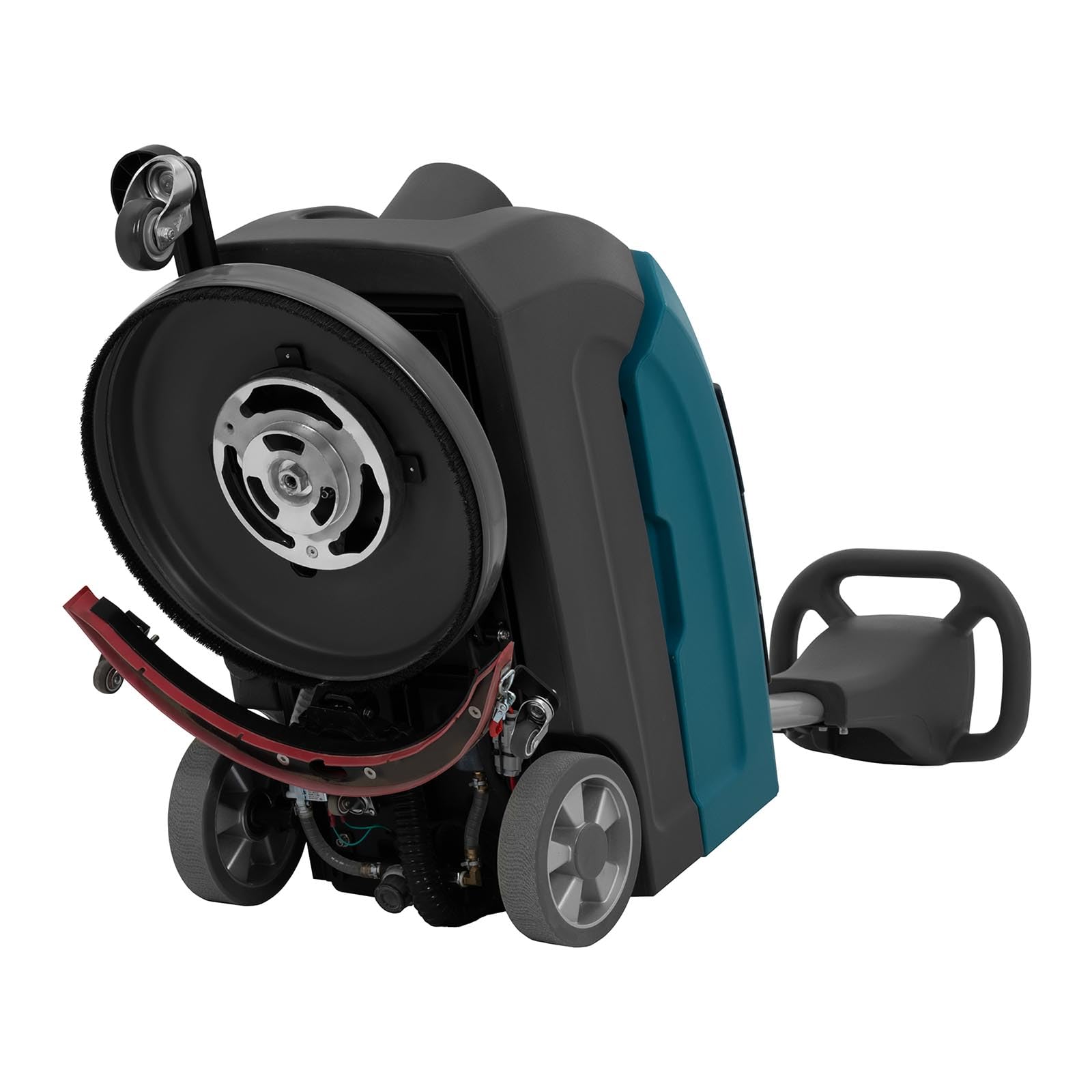 Akku-Scheuersaugmaschine 40 cm 2200 m²/h 500 + 550 W 160 U/min 3 h Betriebsdauer Reinigungsmaschine Scheuermaschine Schrubbmaschine