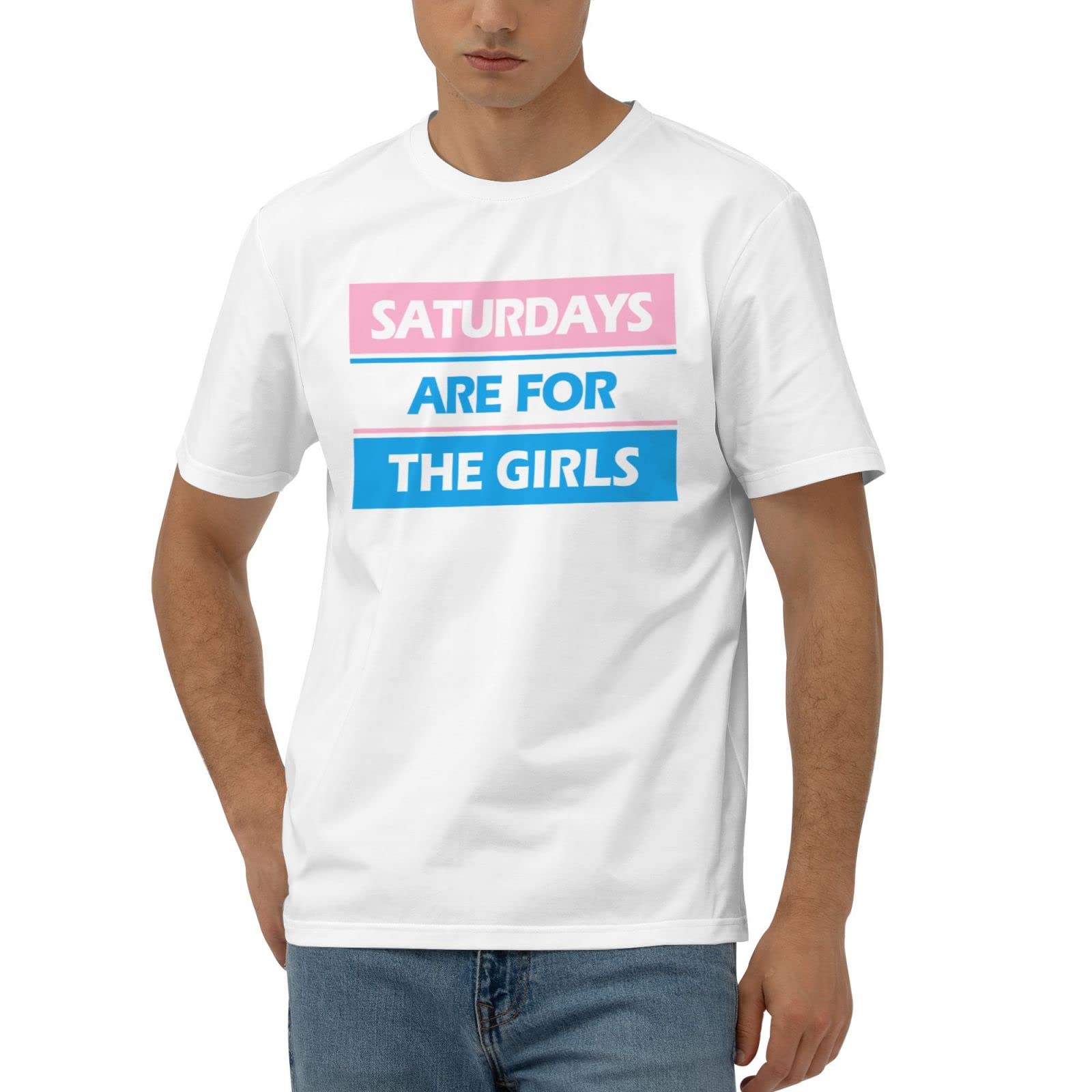 T-shirt drôle Saturdays are for The Girls pour vos sorties de week-end