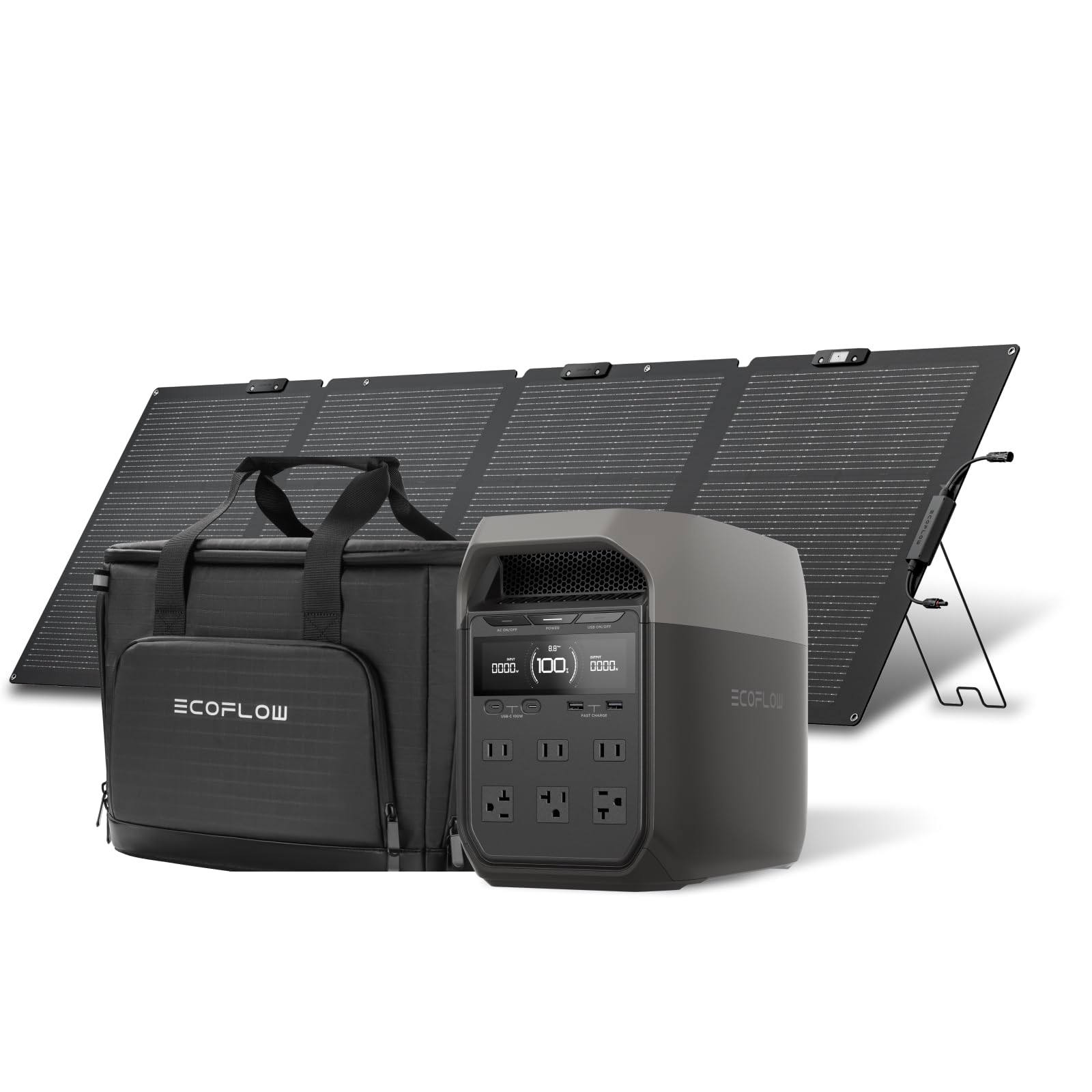 Amazon.co.jp: EcoFlow DELTA 3 1024Wh ポータブル電源 と220W 