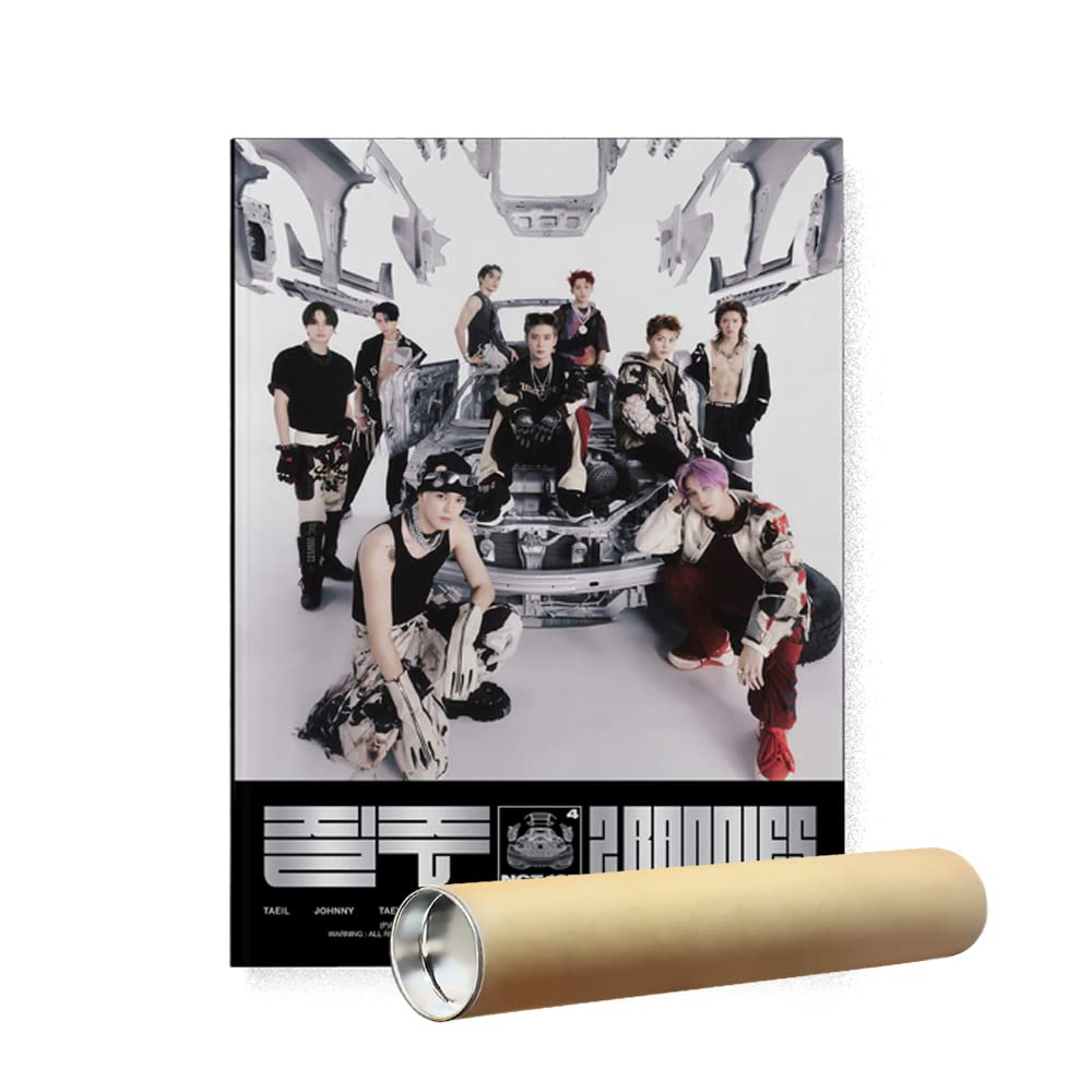 NCT 127 2 Baddies Faster CD avec affiche roulée exclusive en pré-commande