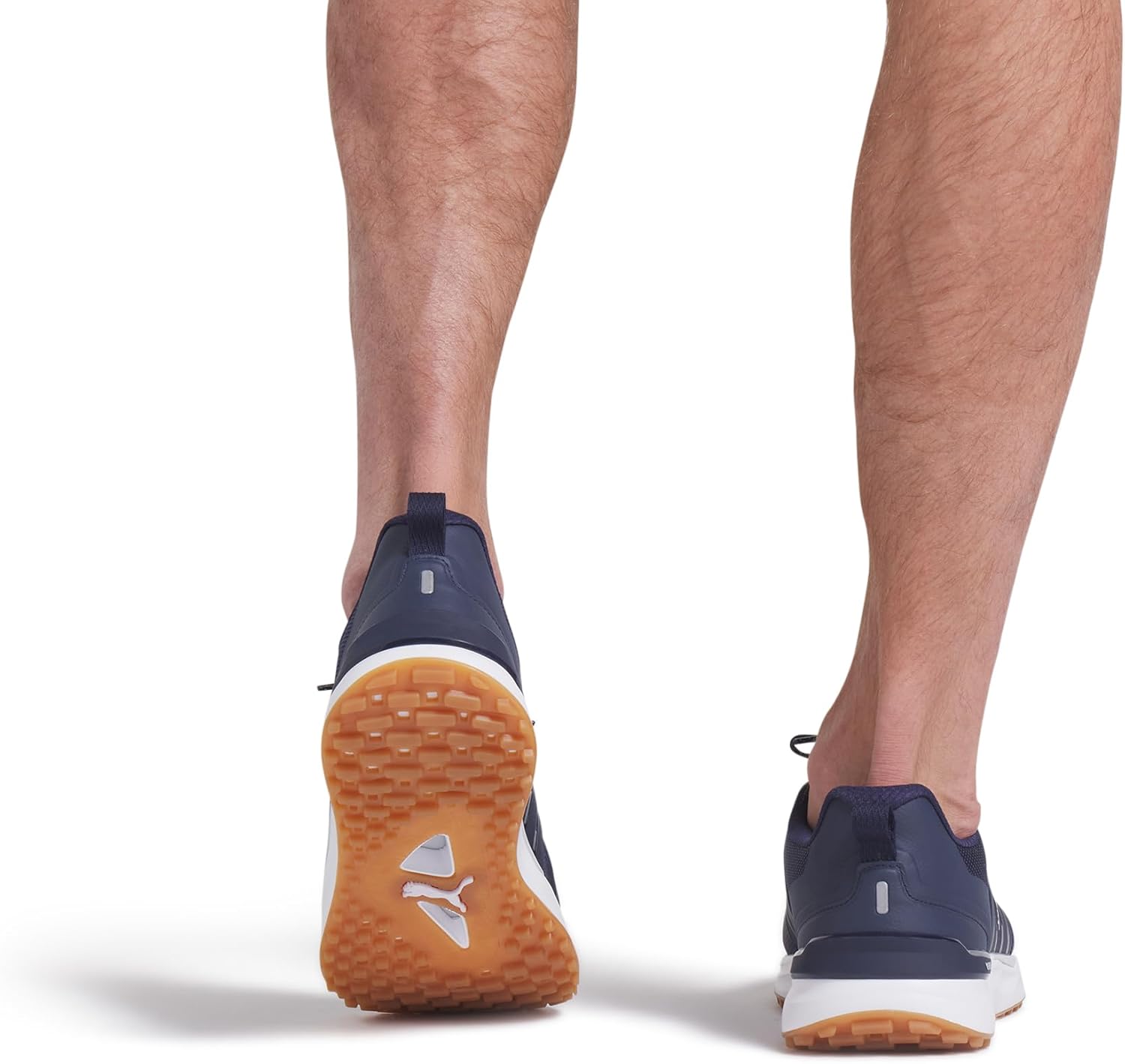 PUMA Mens Ignite Elevate 2 Golf Sneakers Shoes - White - Image 5