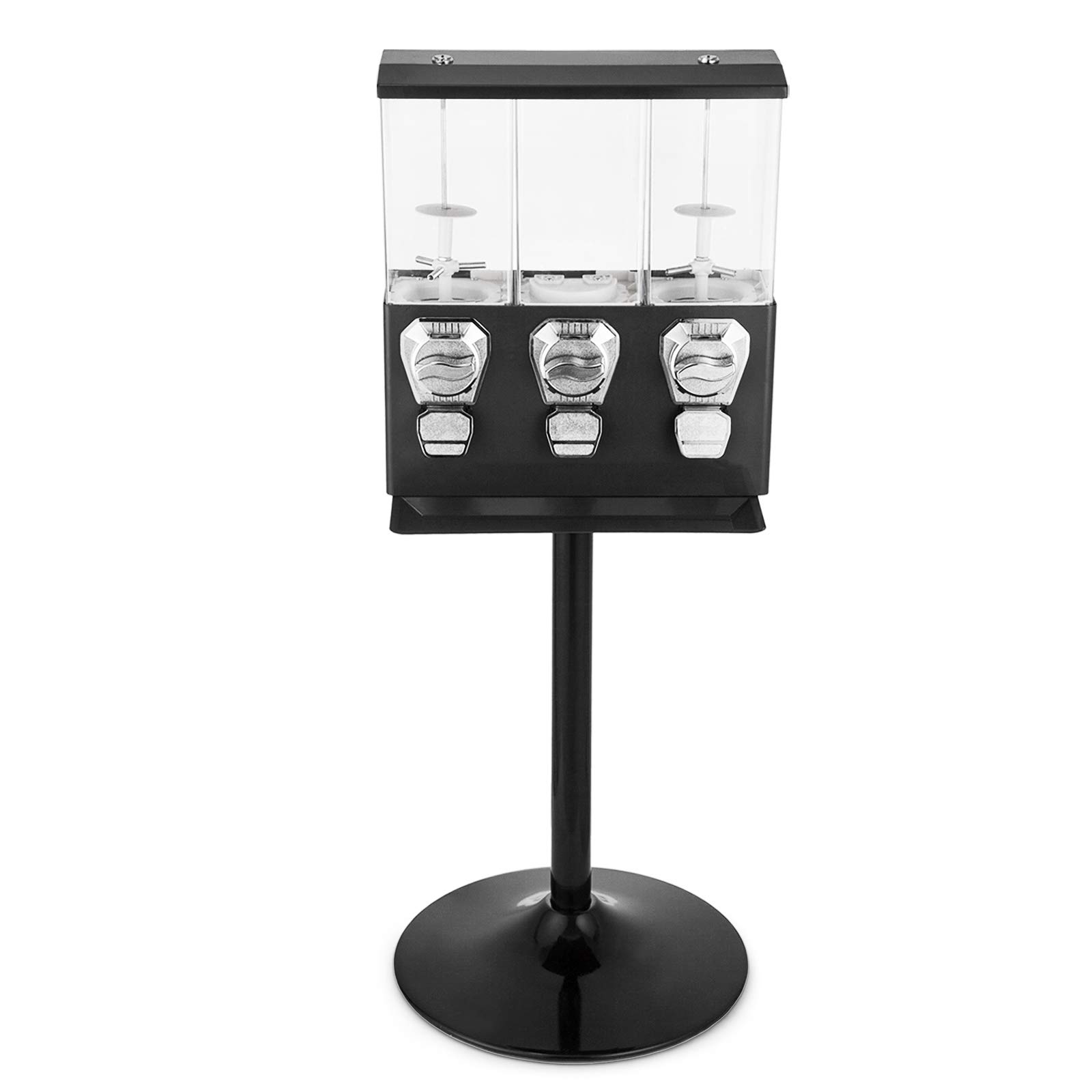 Buy Mophorn Triple Pod Candy Gumball Vending Machine Black Triple Head