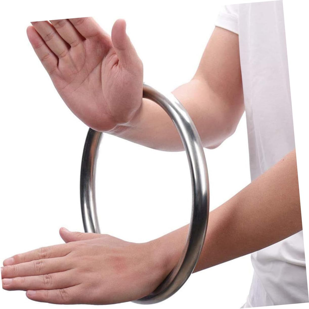 2pcs En Dummy Martial Arts Training Equipment Welded Ring Arm Training Ring
