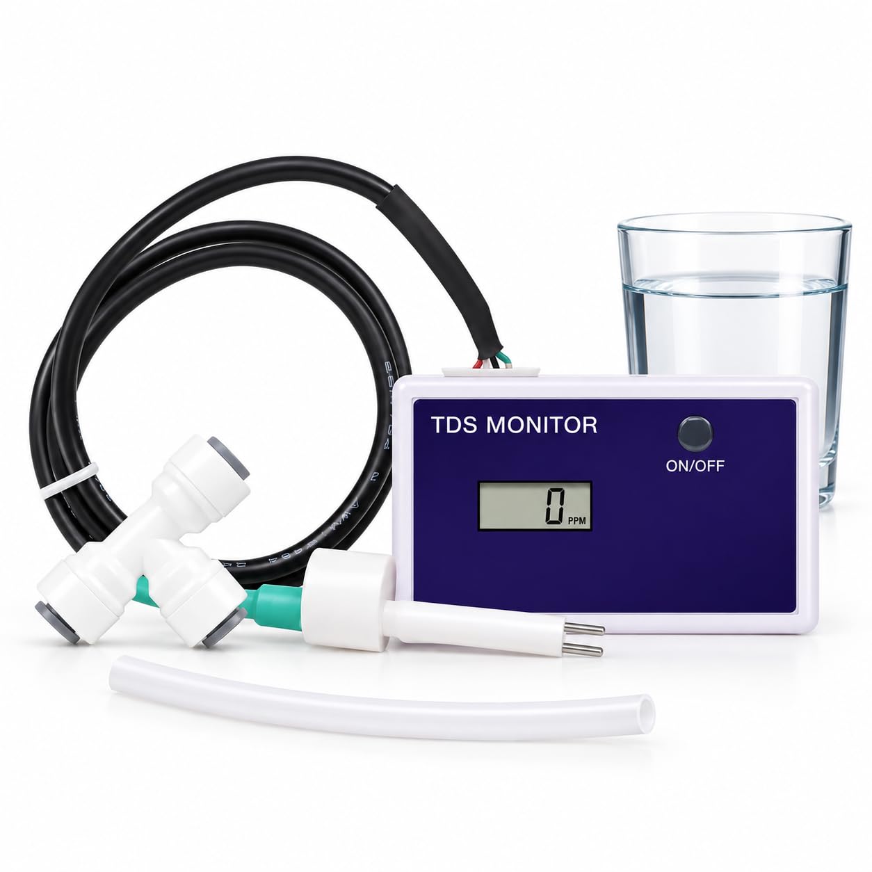 Tester della qualità dell'Acqua con misuratore TDS, intervallo 0–9990 PPM