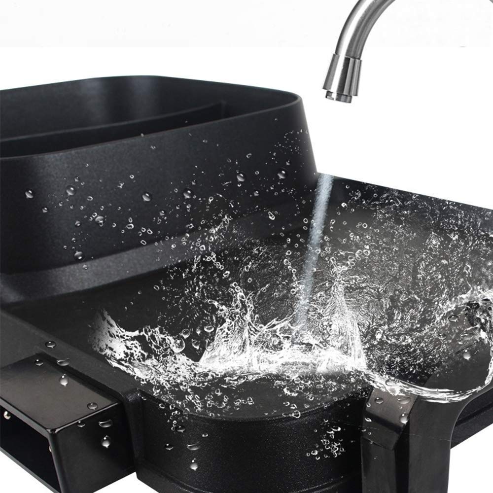 Wielofunkcyjny grill elektryczny do użytku domowego z nieprzywierającym materiałem, termostatem o dużej powierzchni, łatwym czyszczenia i regulowaną temperaturą,Grill ogrodowy