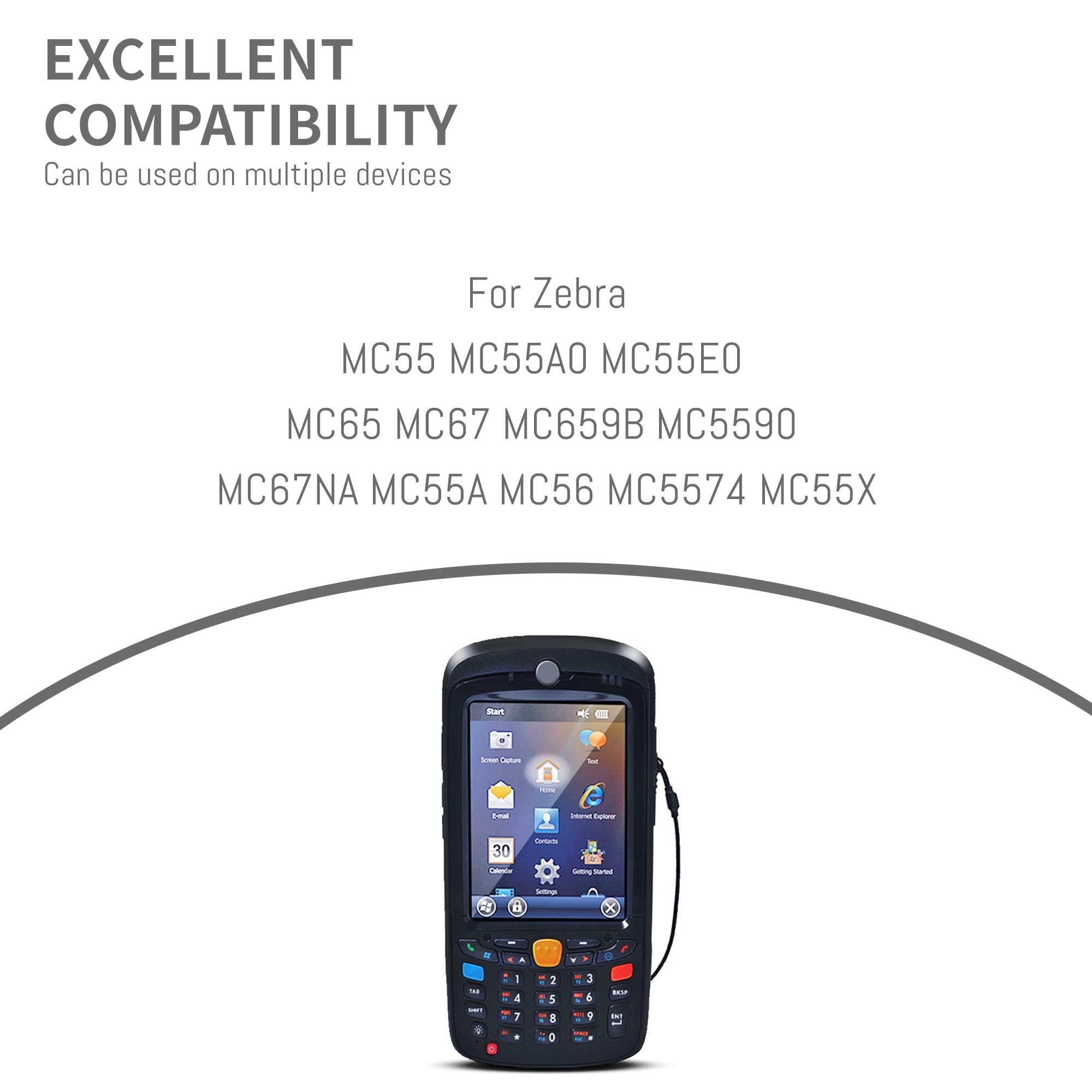 Produktbild von Gebrauchtes MOTOROLA MC55A0-H80SWRQA9WR Terminal – 2D-Scanner, WM65, Numerische Tastatur