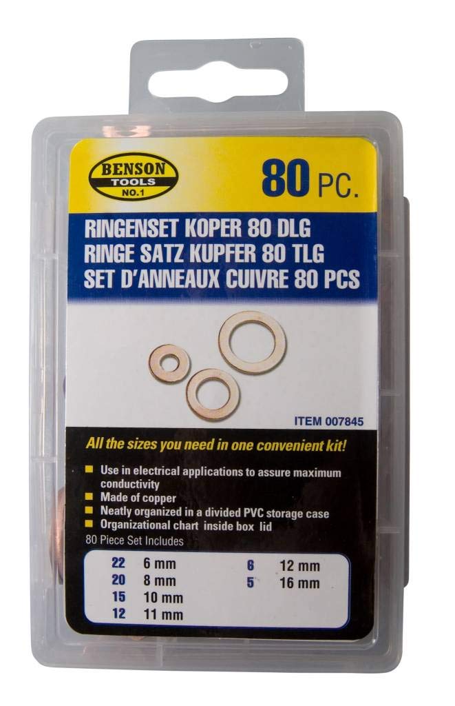 30 Stück Kupferdichtringe Set - M12 Dichtungen Für Ölablassschrauben & KFZ