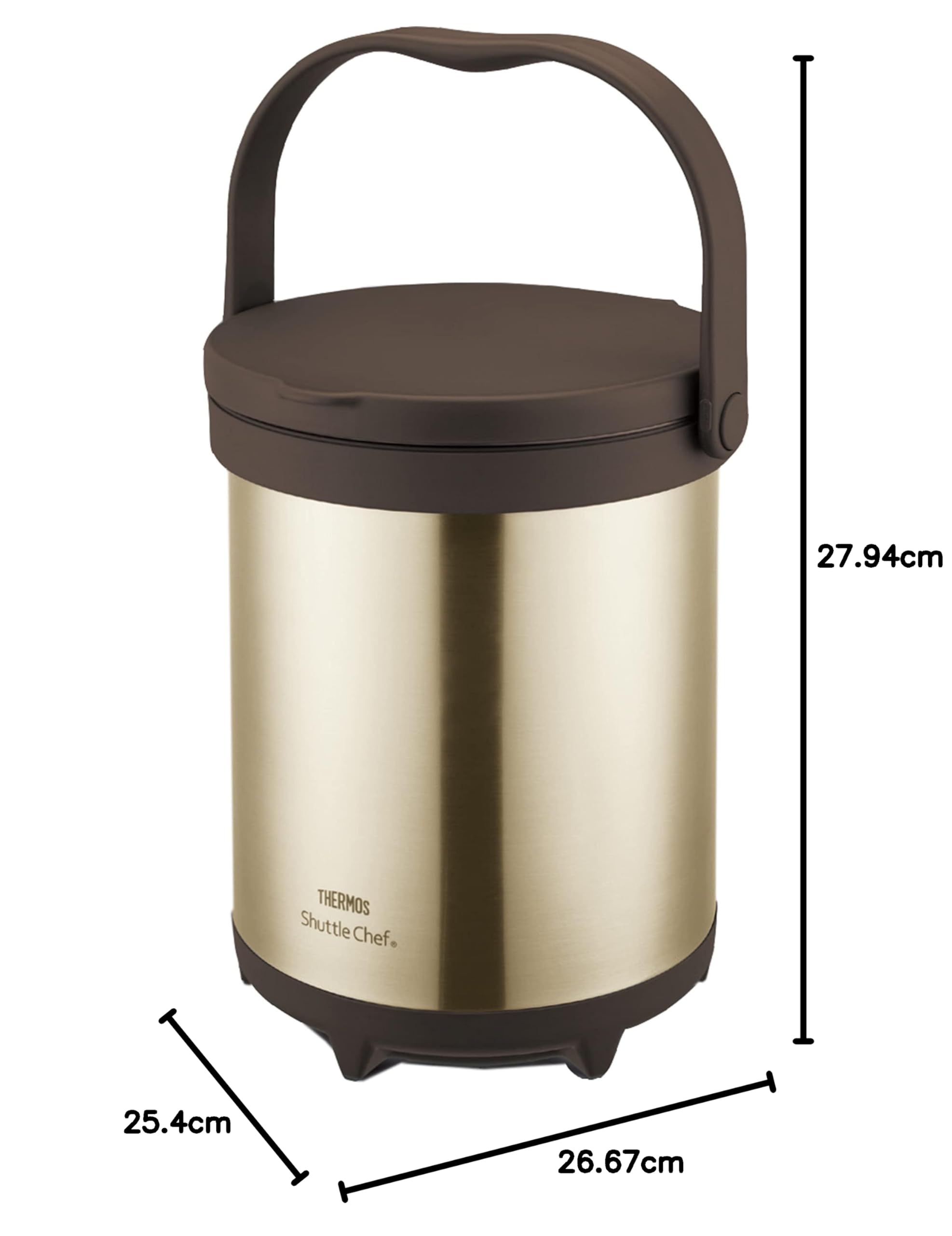 Thermos Brand Shuttle Chef Thermal Cooker (TCRA Series) (6.0L (2 x