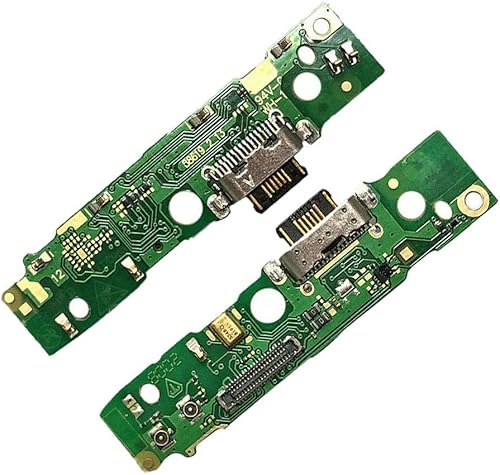 Tipo C Puerto de carga USB Placa Cargador Conector Puerto Muelle Reemplazo Pieza de Reparación para Motorola Moto G7 Power XT1955-5 XT1955-6 Versión