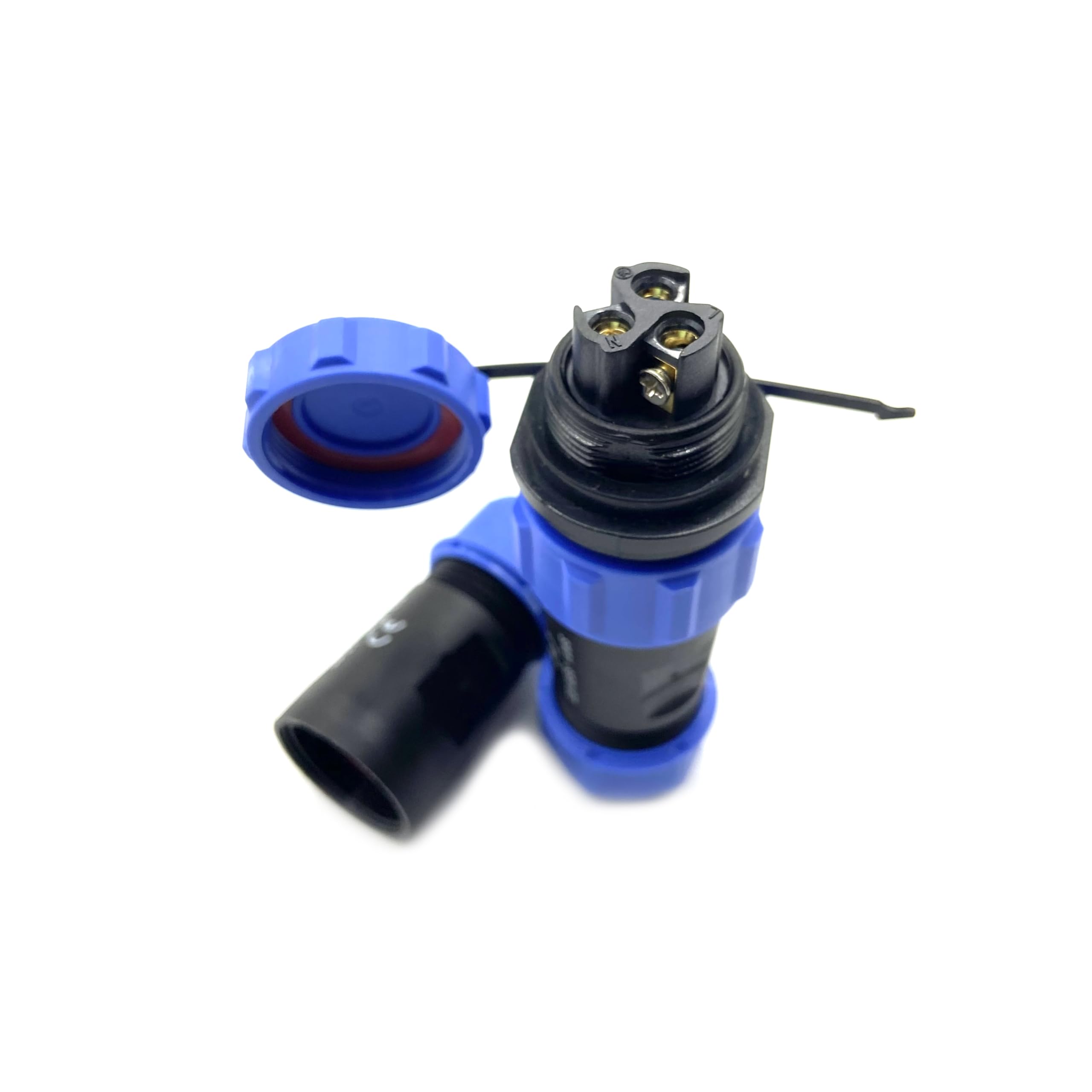 3x SP21 5 Polig Luftfahrtstecker - IP68 Wasserdicht | 500V 30A Aviation Stecker