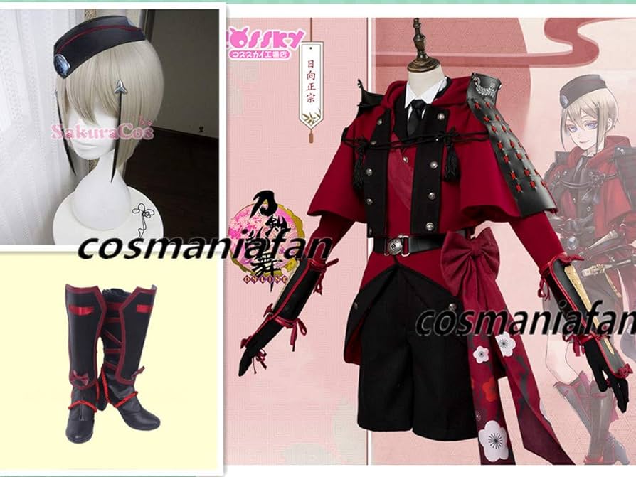 刀剣乱舞 日向正宗 コスプレ ウィッグ 衣装 模造刀
