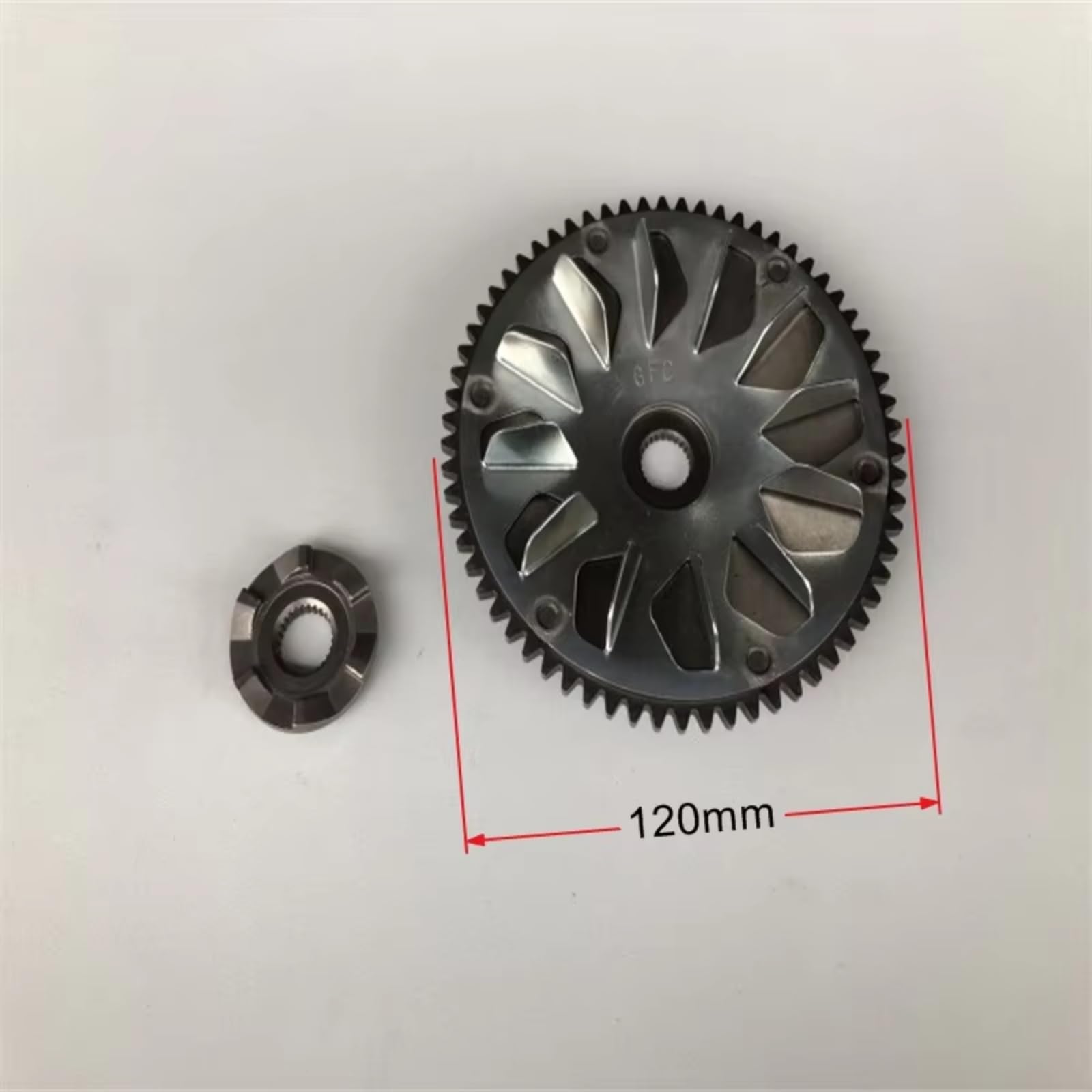 Correas Transmisión para Moto para 100 para SPACY 100 para SCR100 para SCR 100 para GCC 100cc para WH100 para WH100T Conjunto Embrague Rueda Accionada por Polea Correa Correa Trapezoidal
