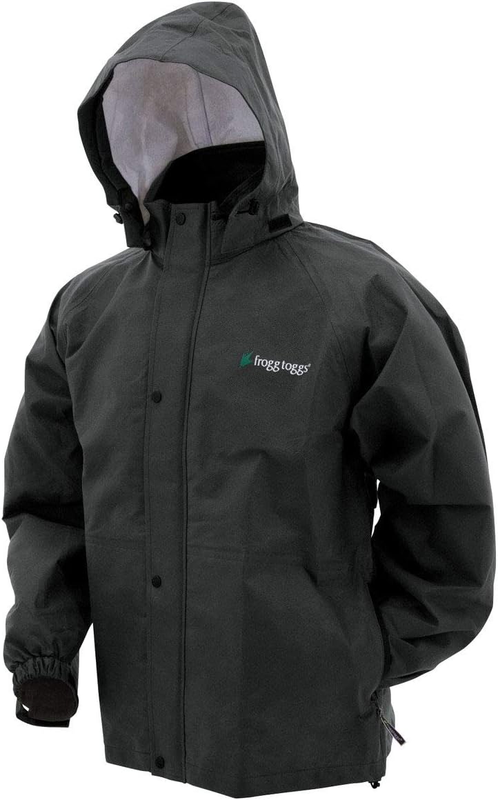 FROGG TOGGS Men’s Signature Bull Frogg Waterproof Breathable Rain Jacket FROGG TOGGS Men’s Signature Bull Frogg Waterproof Breathable Rain Jacket