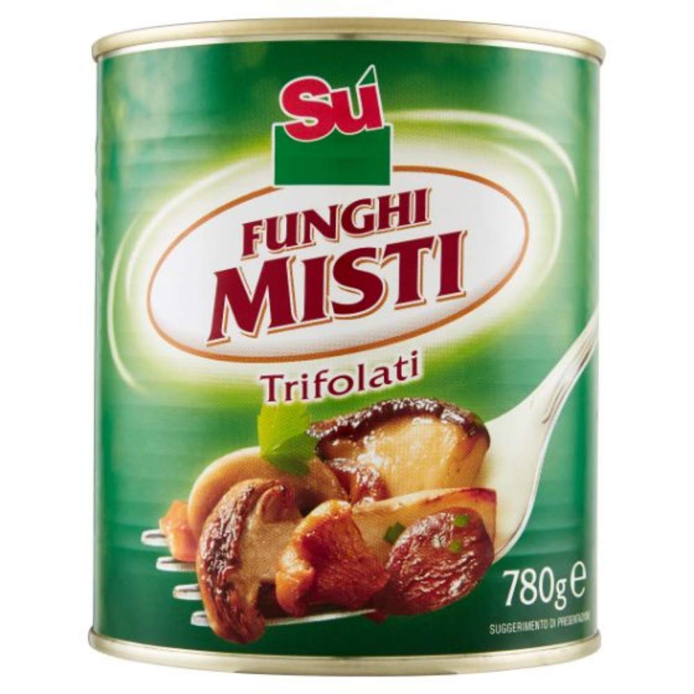 Su' Sliced Mix Mushrooms in Sunflower Oil 780g 27.5oz