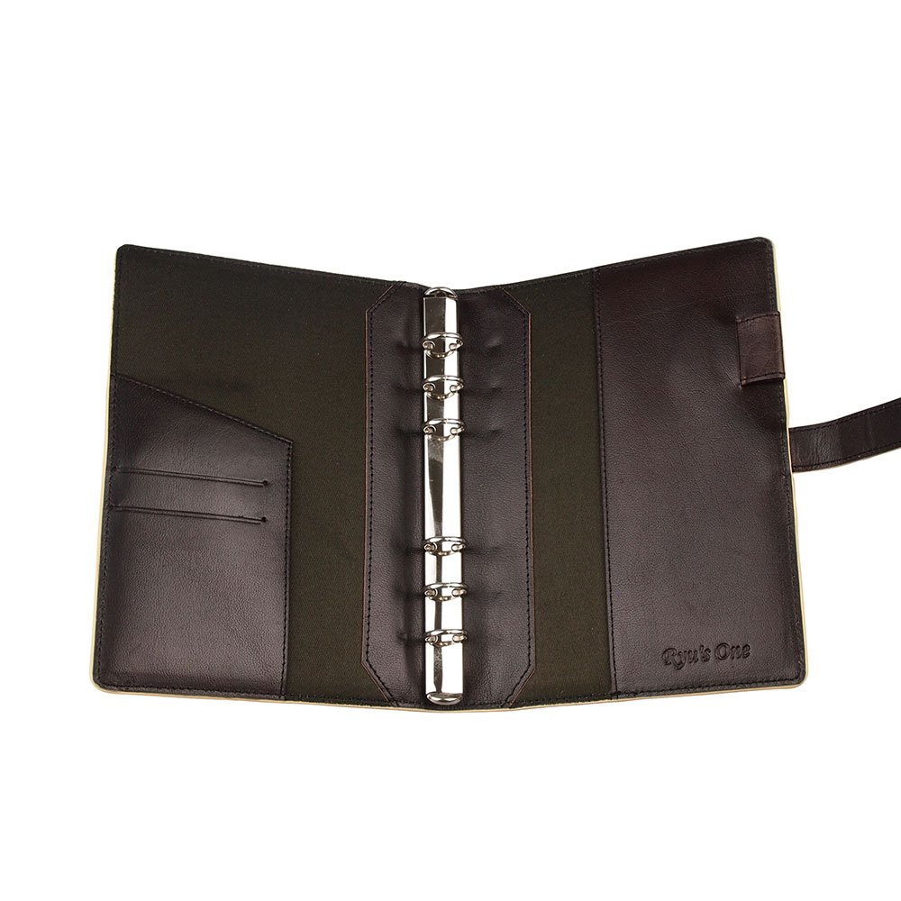 Amazon.co.jp: 服部 RYU'S ONE リューズワン GG 本革 システム 手帳