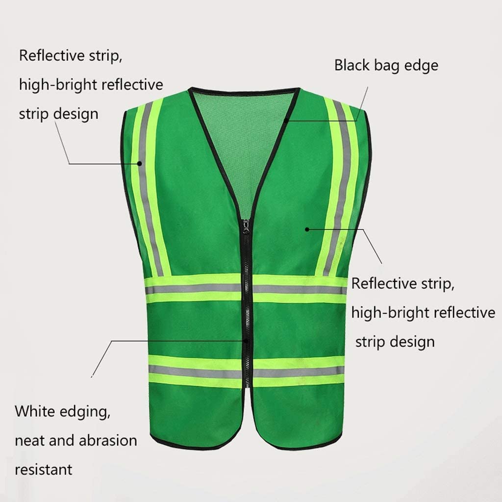 chaleco reflectante, Knitted Fabric High-Visibility Suitable