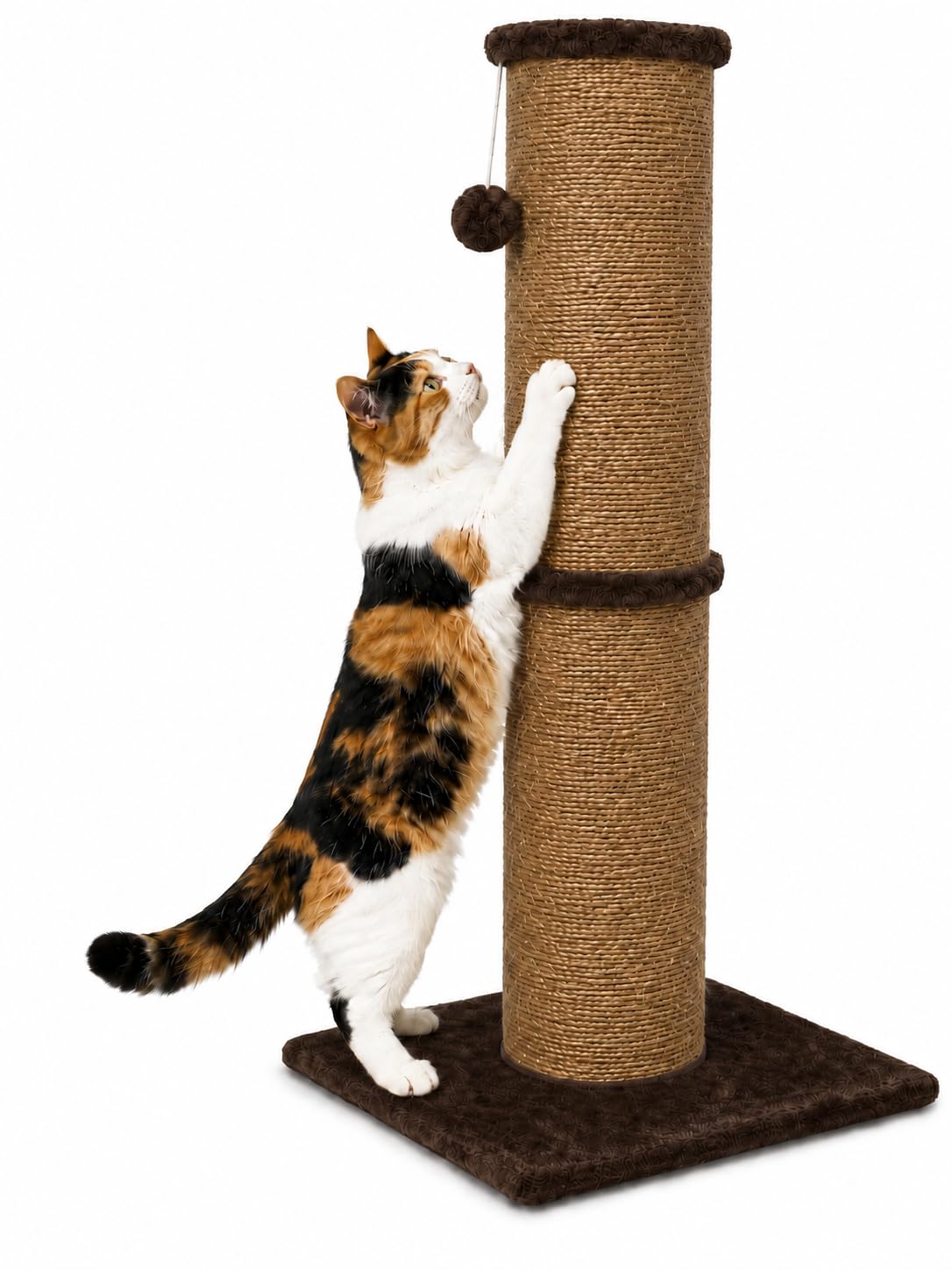 Poteau griffoir en sisal naturel PAWSCRAT durable et résistant