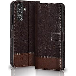 TheGiftKart Leather Wallet Case for Samsung A16 5G
