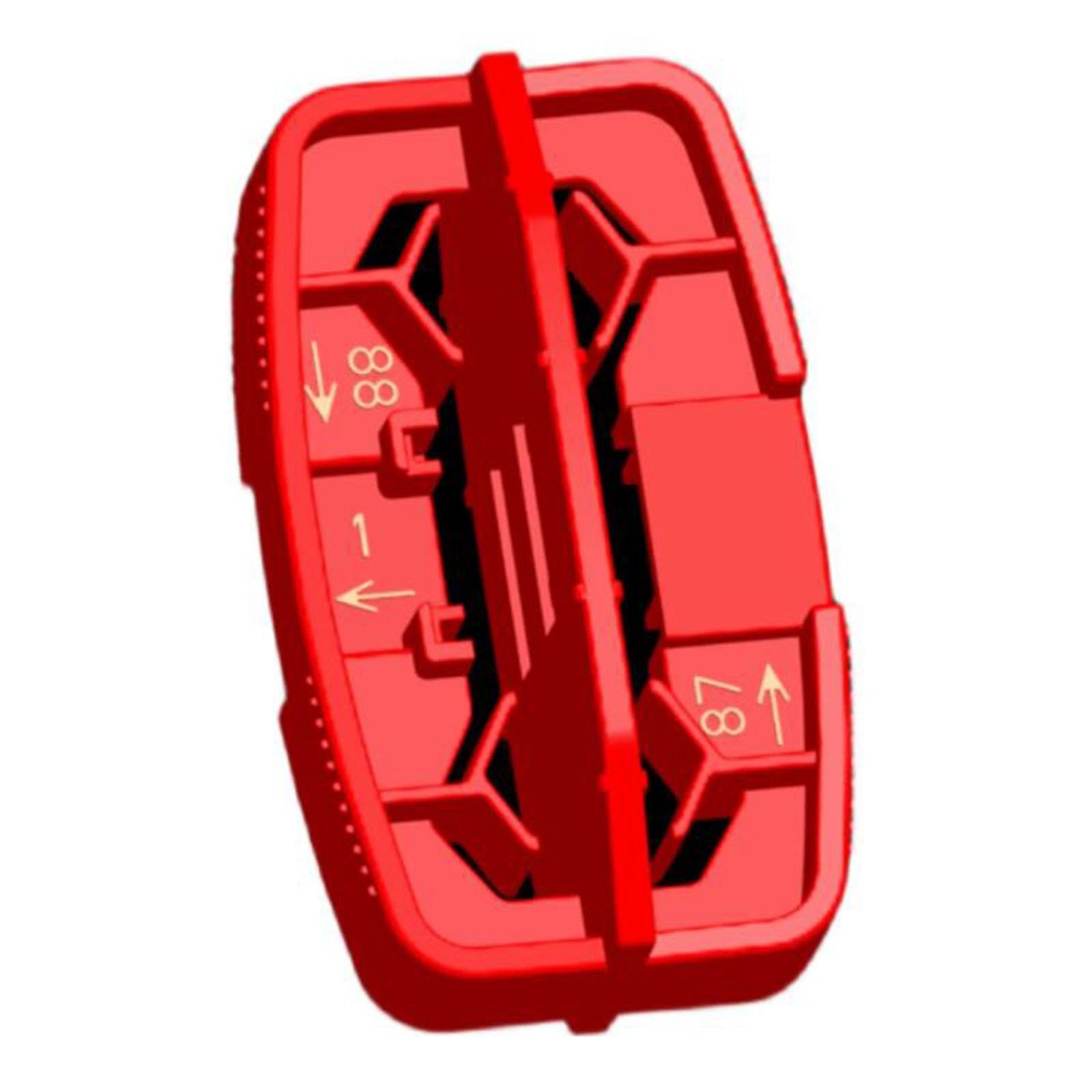 predolo Herramienta de ángulo de Esquí Lateral Kit de Ajuste de Bisel de Canto de Snowboard Recortador de Rebabas Kit de Mantenimiento de Ajuste de Hielo