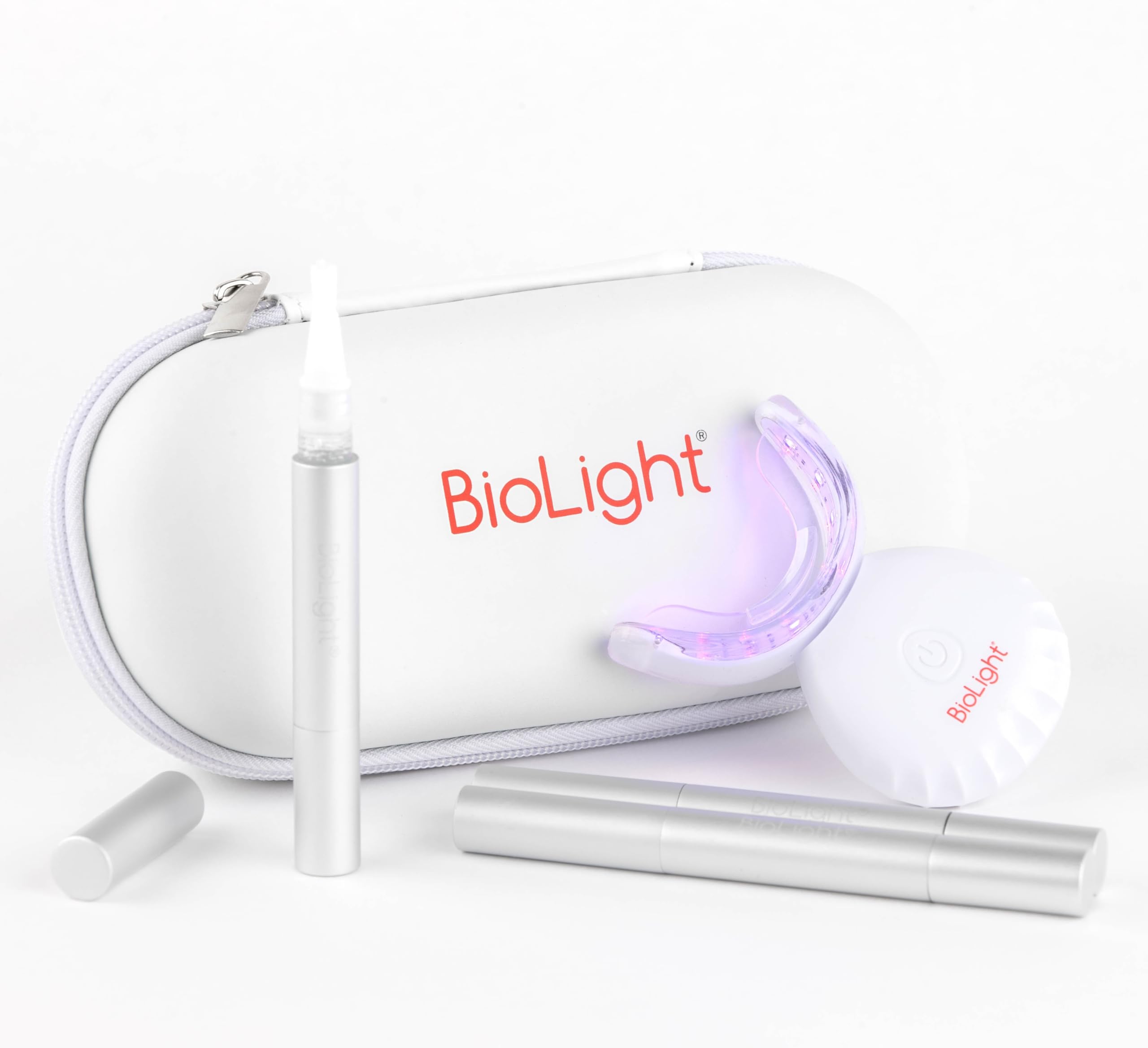 BioLight Guardian Oral Care Device Teeth Whitening Supports Gum Health Oral Wellness Red NIR Blue LED Modes Hands-Free