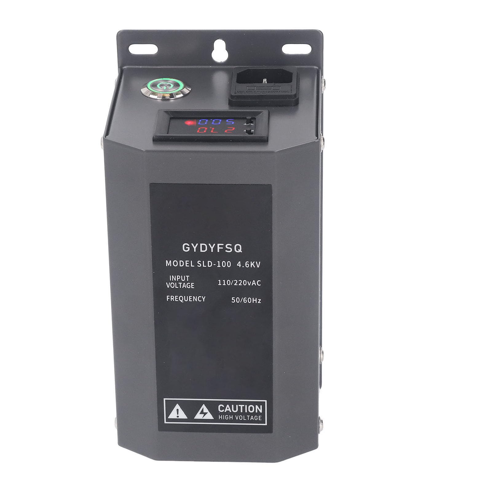 Pistola de Aire Antiestática, Ionizador Antiestático de 10 W con Fusible Incorporado y Fuente de Alimentación de Alto Voltaje de 4,6 KV, para Equipos de Pintura de (Enchufe europeo 220V)