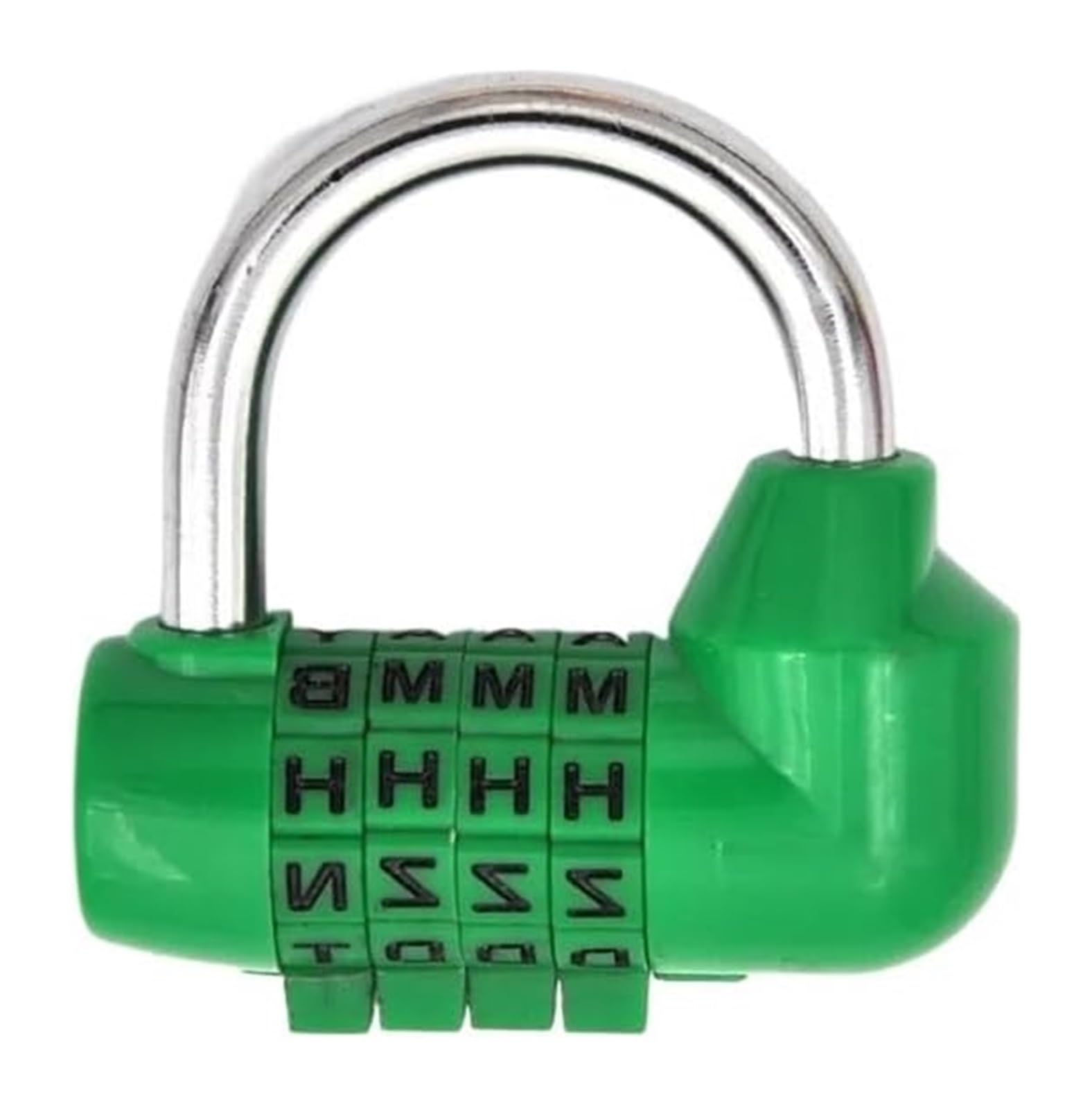 Suitcase Locks, 3-Digit Dial Combination Security Padlock for Travel Multicolor(Groen)