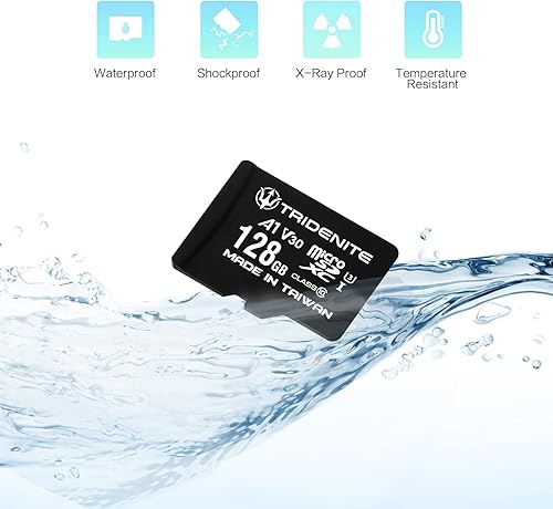 Miniatura 5 de Tarjeta Micro SD de 128 GB, memoria MicroSDXC para Nintendo-Switch, GoPro, Drone, Smartphone, Tablet, 4K Ultra HD, A1 UHS-I U3 V30 C10, lectura de