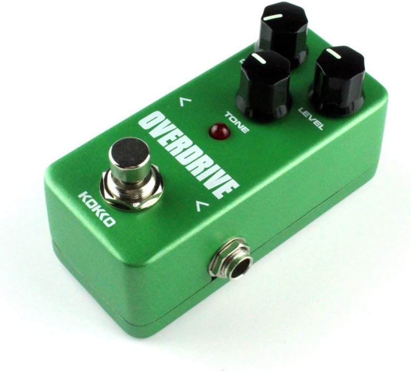 KOKKO FOD3 Mini Overdrive Guitar Effect Pedal Portable High-Power Tube Overload Guitar Stompbox