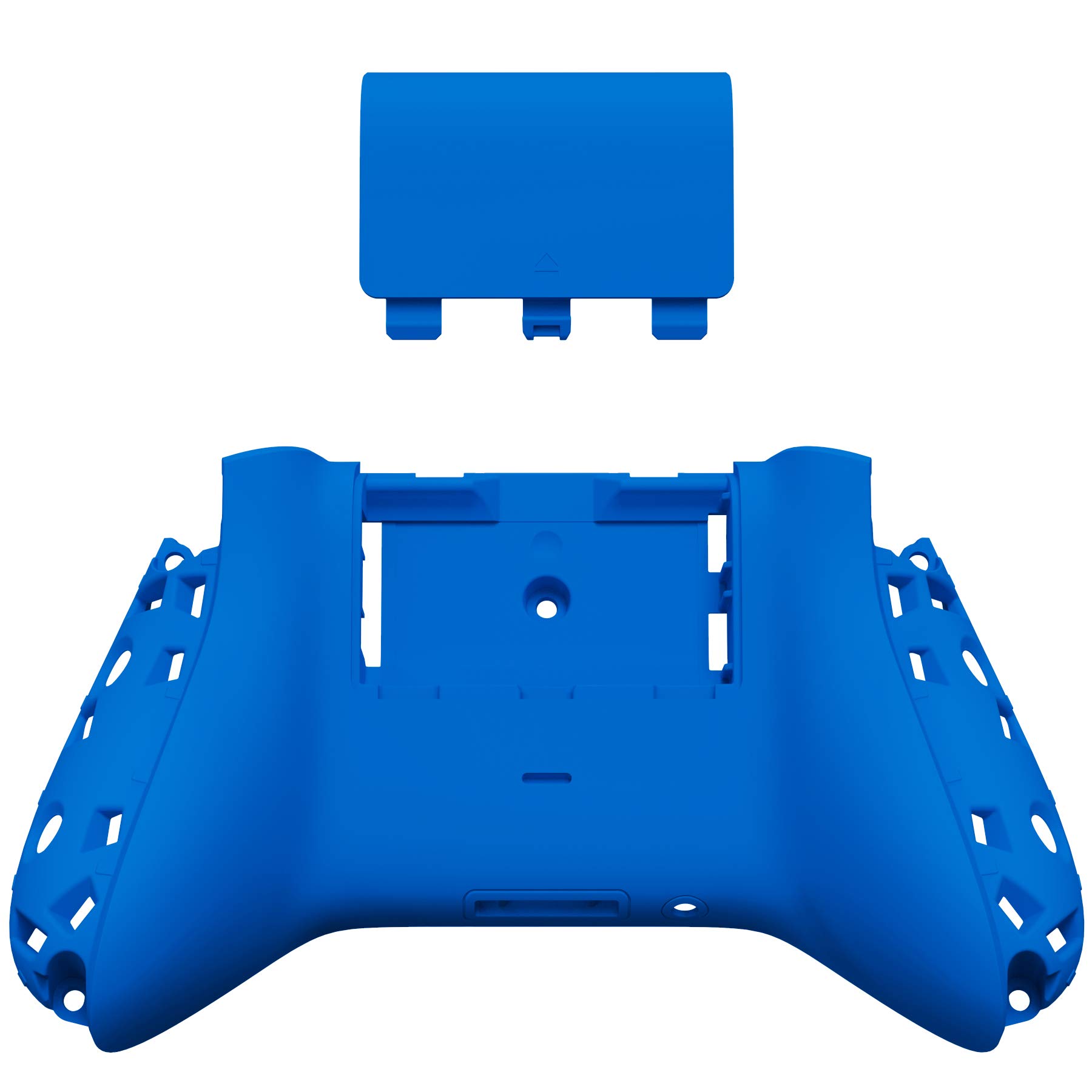 eXtremeRate Carcasa Trasera para Xbox Series S X Control Funda Tacto Suave Protector con Placa de Batería Cubierta Posterior para Xbox Series S X Mando-No Incluye Shell de Grip(Grano de Madera) — view 4