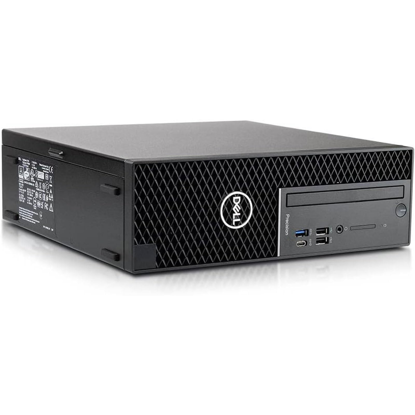 Dell Ordinateur de Bureau Precision 3430 SFF, Processeur Core i7-8700, Mémoire RAM 16 Go, Disque SSD 512 Go, Windows 11 Pro (Reconditionné)