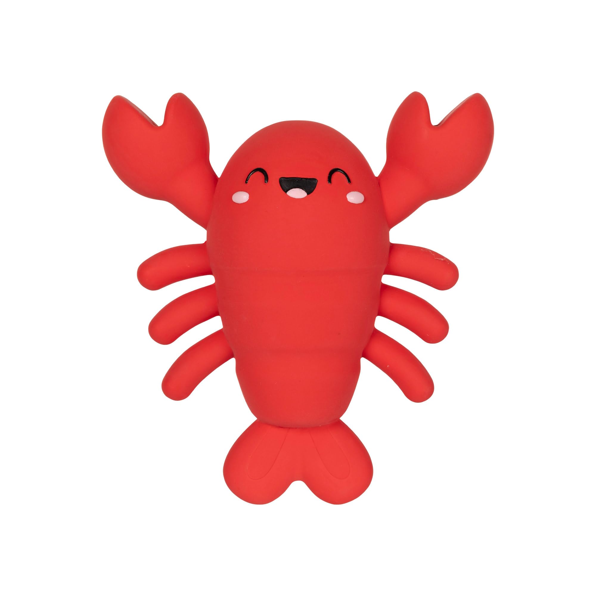 Fringe Studio Latex Dog Toy – “SNAPPY AND HAPPY” Durable Natural Latex Squeaky Toy – Loud Squeaker for Fetch & Play – Interactive Dog Toy Pet Shop Collection