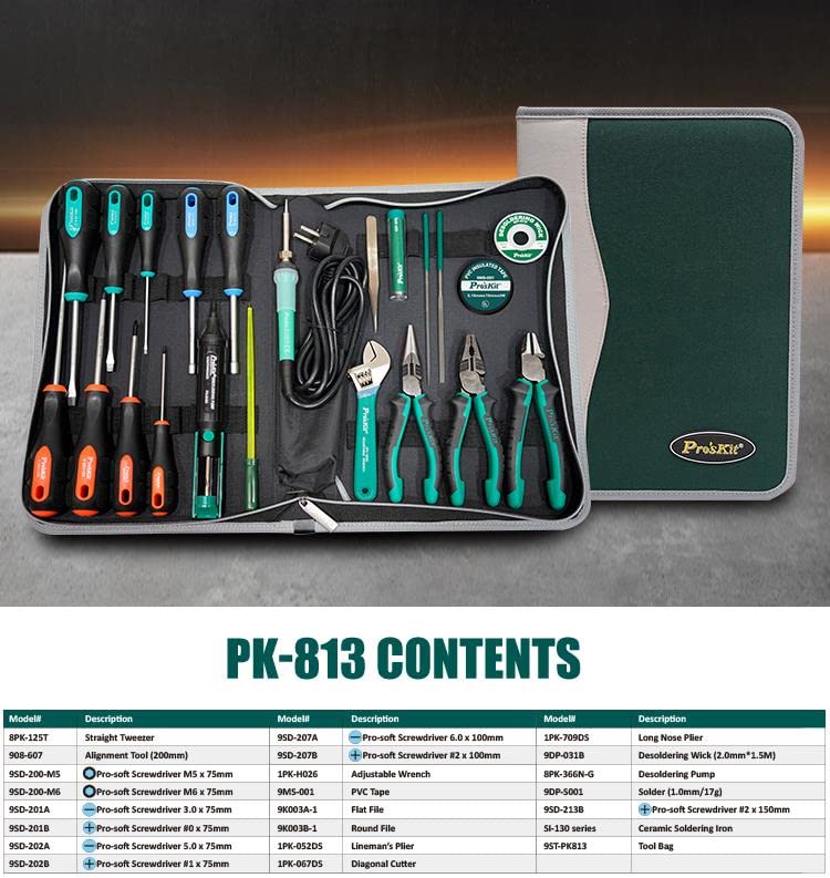 Kit de herramientas para reparación electrónica y eléctrica miniatura 7