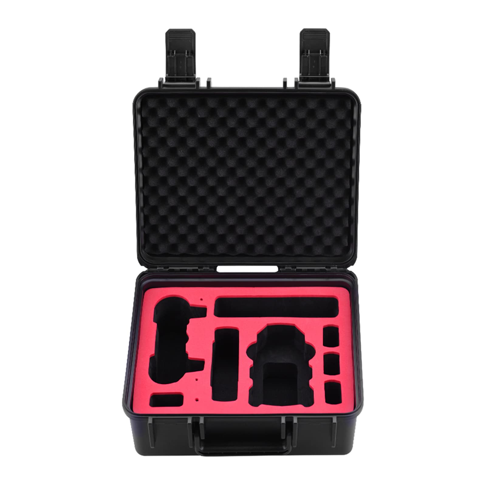 2 fundas de transporte rígidas para accesorios de dron de Shell, inserto de alta calidad, funda de transporte completa de proteínas antigolpes, organizador de viaje, protector de accesorios grande