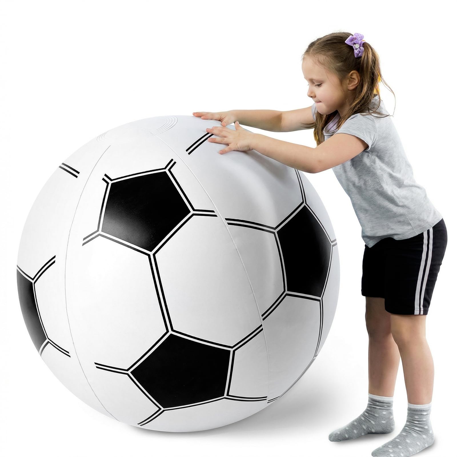 AMOR PRESENT Inflatable Soccer Ball